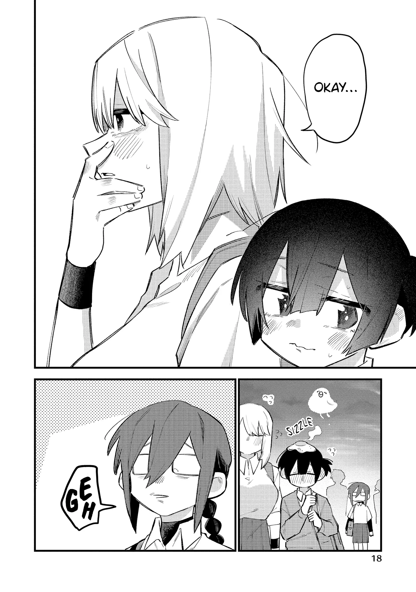 I Want To Trouble Komada-San - Vol.3 Chapter 17: Komada-San And Kagai-San