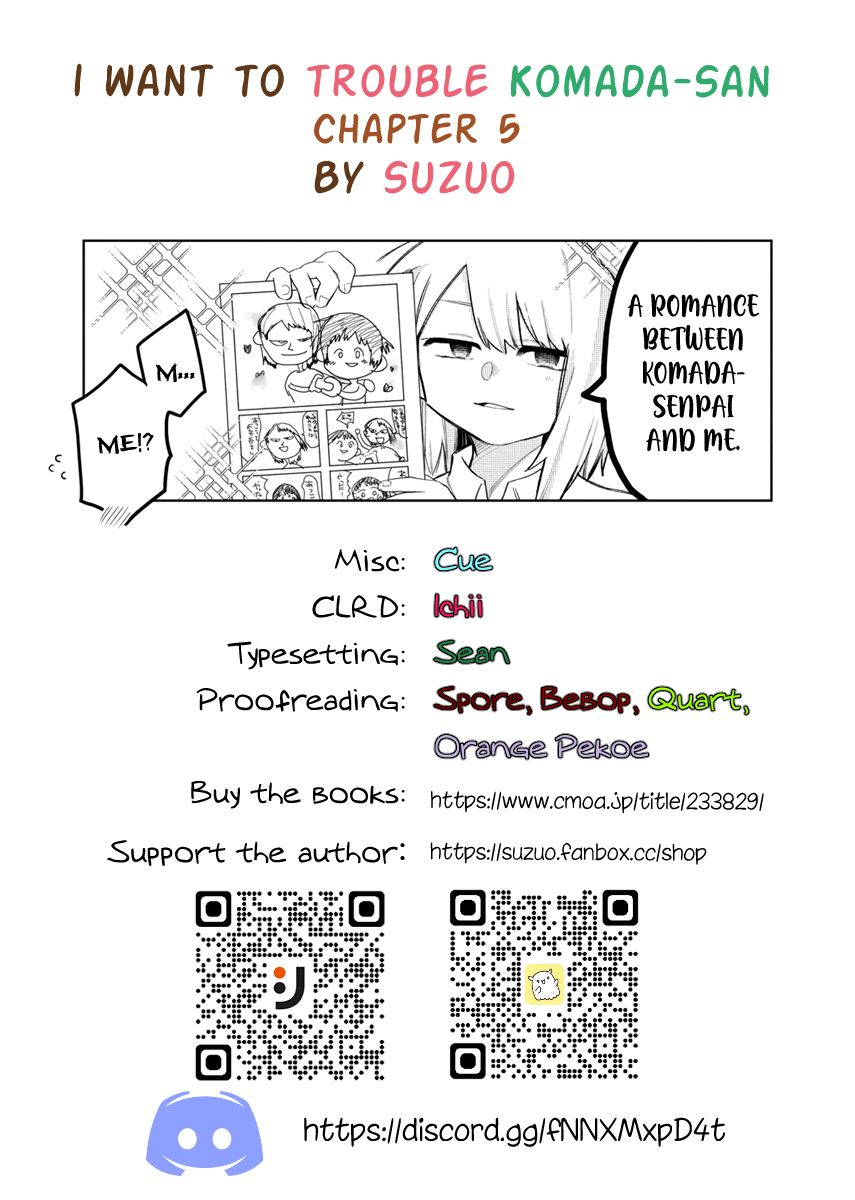 I Want To Trouble Komada-San - Chapter 5