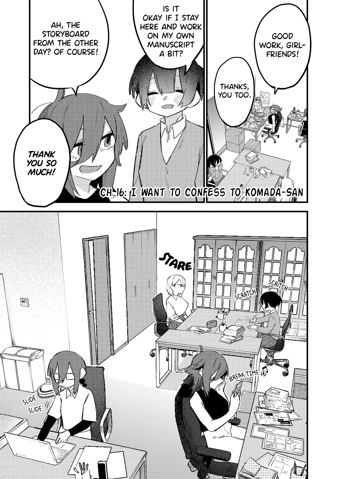 I Want To Trouble Komada-San - Vol.2 Chapter 16: I Want To Confess To Komada-San