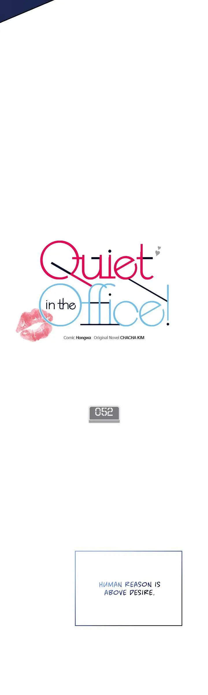 Be Quiet And Don’t Even Smile In The Office - Chapter 52