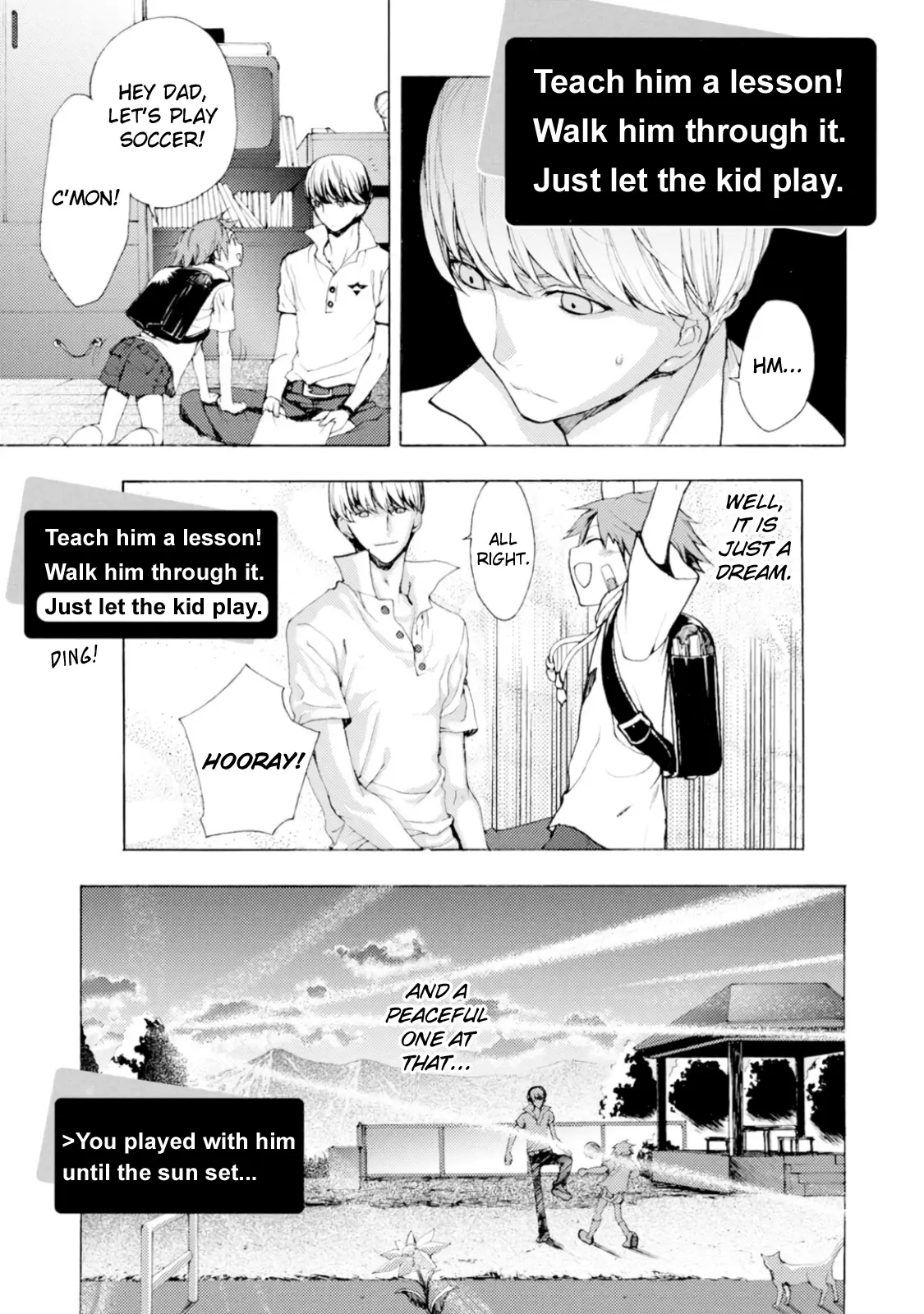 Persona 4 Dengeki Comic Anthology - Vol.1 Chapter 4: Dreaming At That Age (Takanagi Yuuna)