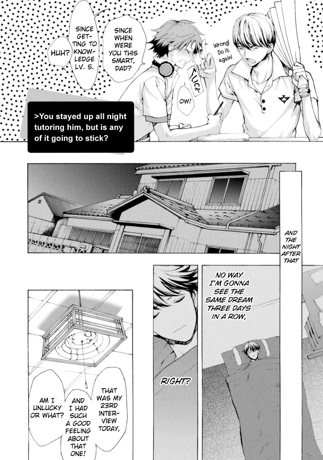 Persona 4 Dengeki Comic Anthology - Vol.1 Chapter 4: Dreaming At That Age (Takanagi Yuuna)