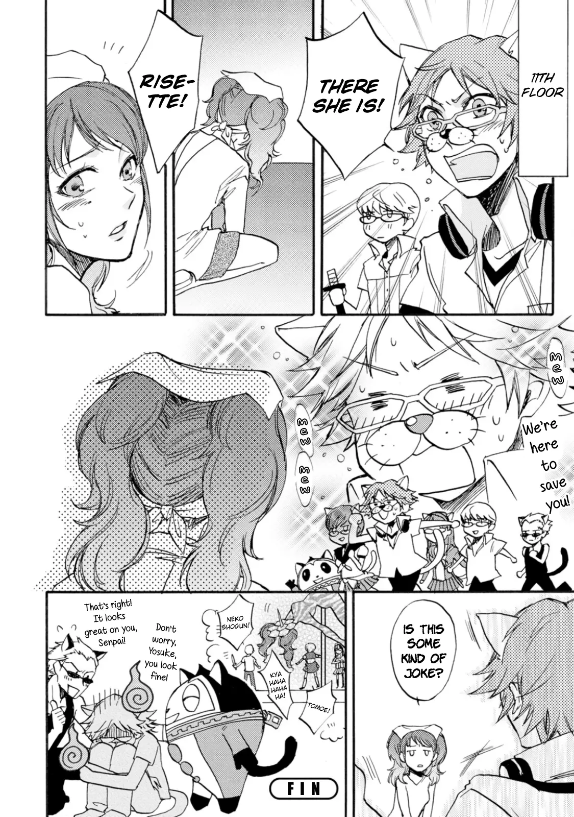 Persona 4 Dengeki Comic Anthology - Vol.1 Chapter 9: Go For It, Hanamura! (Yukino Tsunako)