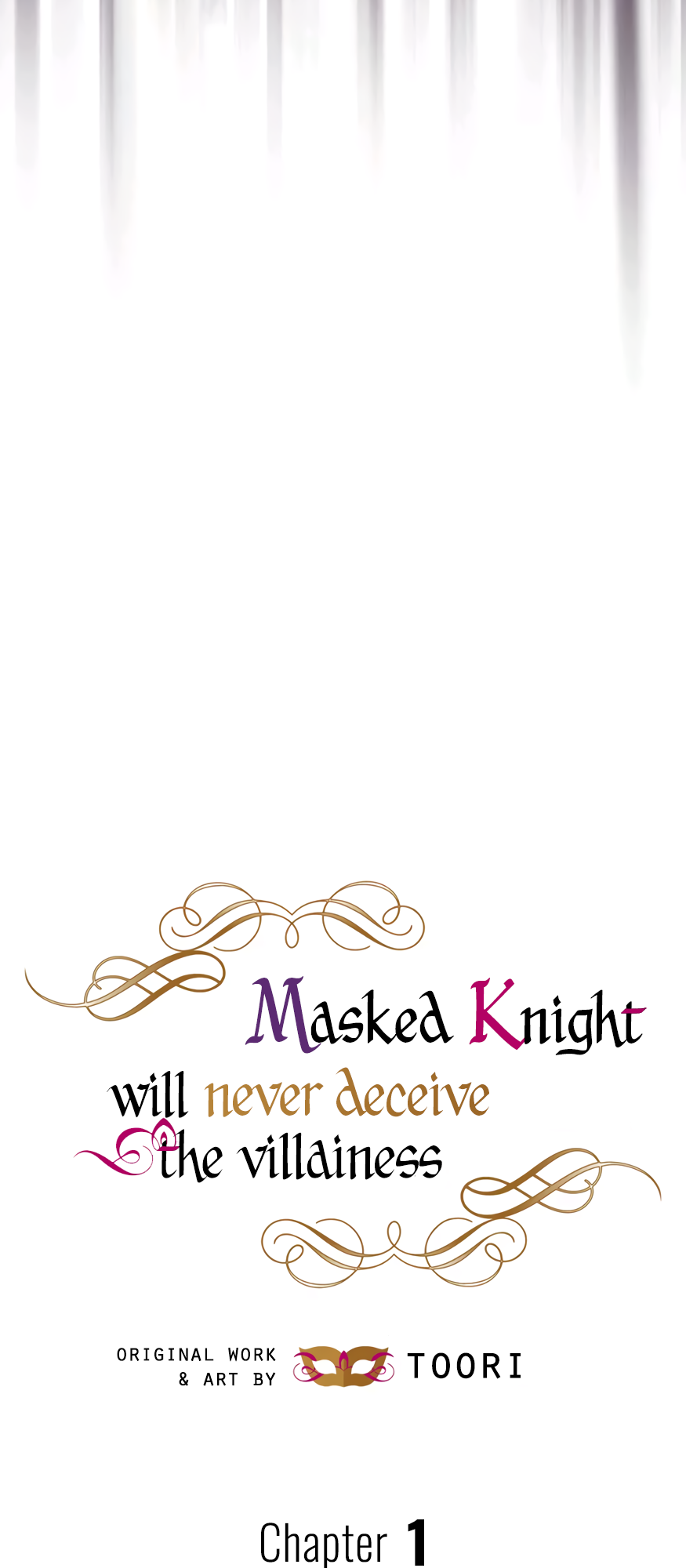 Masked Knight Will Never Deceive The Villainess - Chapter 1