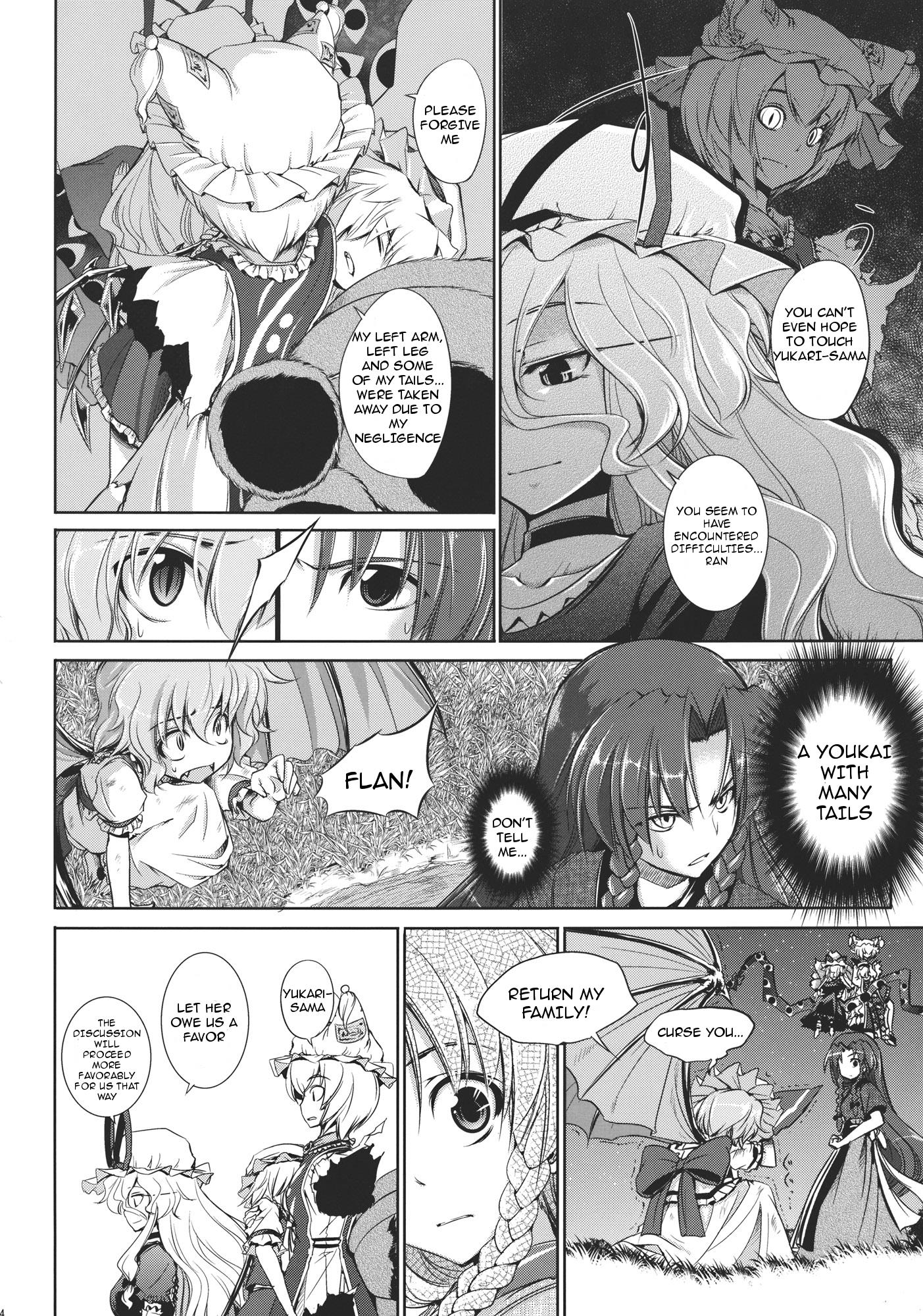 Touhou - Youkai To Oni No Kyoukai (Doujinshi) - Chapter 2: Latter Part