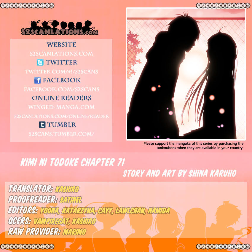 Kimi Ni Todoke - Vol.15 Chapter 71