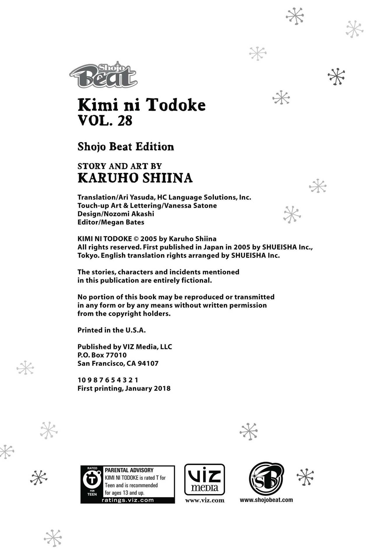 Kimi Ni Todoke - Vol.28 Chapter 115: Wish