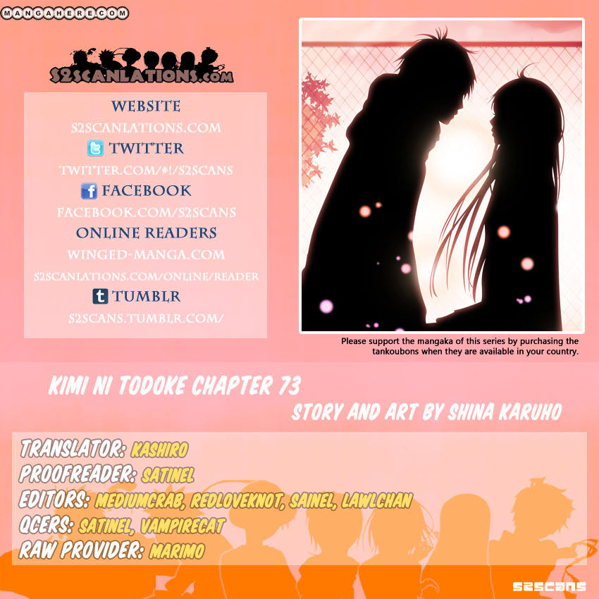 Kimi Ni Todoke - Vol.15 Chapter 73