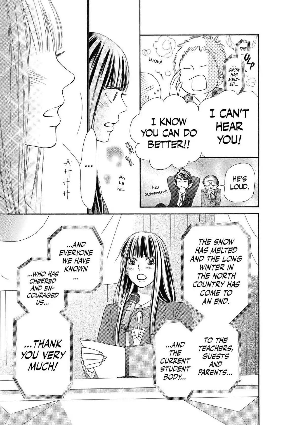 Kimi Ni Todoke - Vol.29 Chapter 119: Graduation