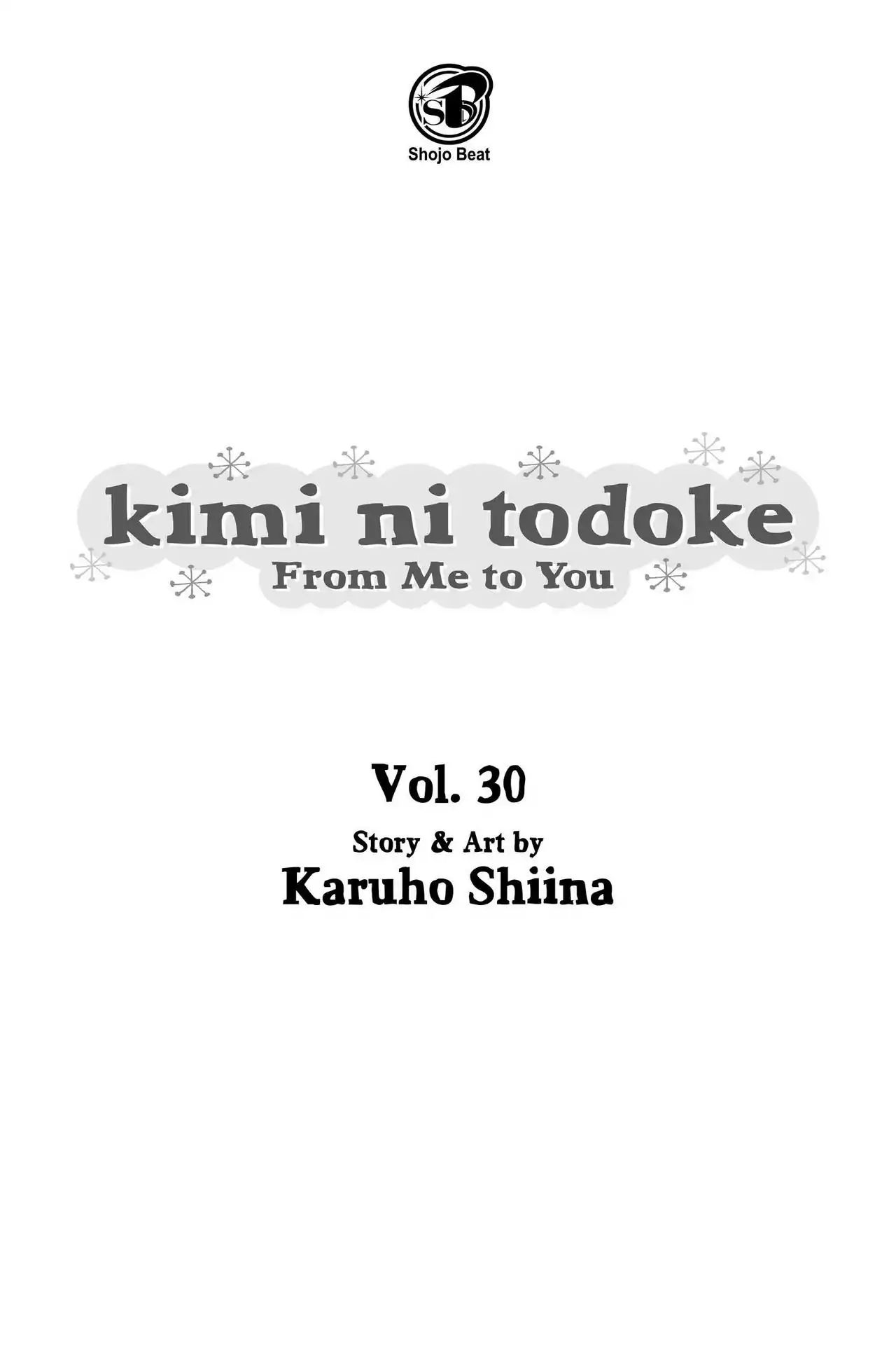 Kimi Ni Todoke - Vol.30 Chapter 120: Departure