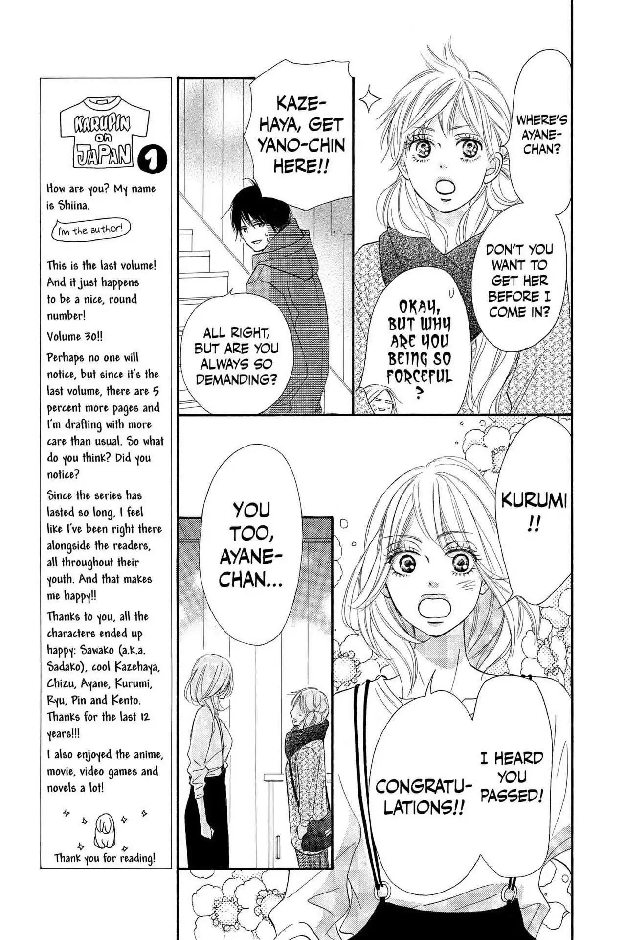 Kimi Ni Todoke - Vol.30 Chapter 120: Departure