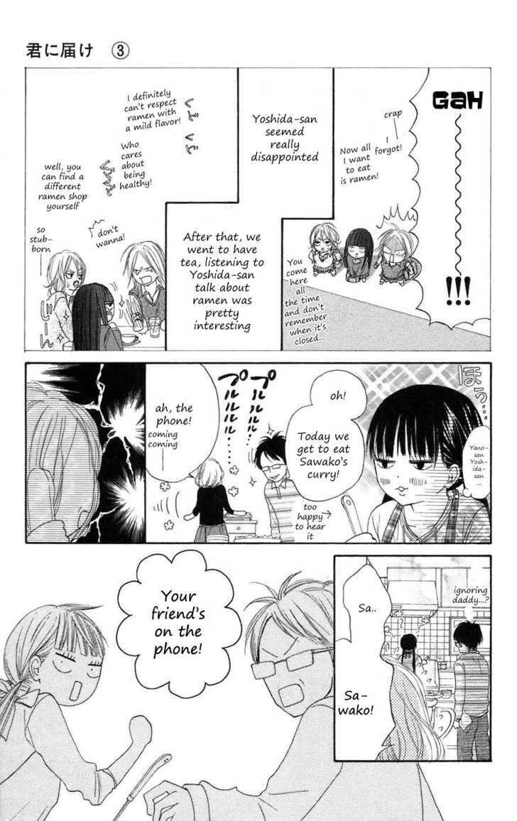 Kimi Ni Todoke - Vol.3 Chapter 8 : Saturday Night