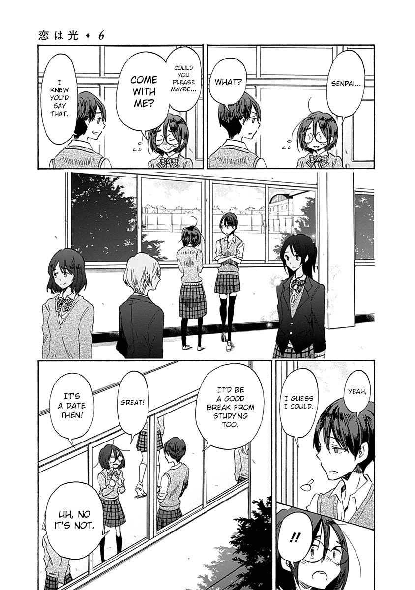 Koi Wa Hikari - Chapter 31: That One Push...?!