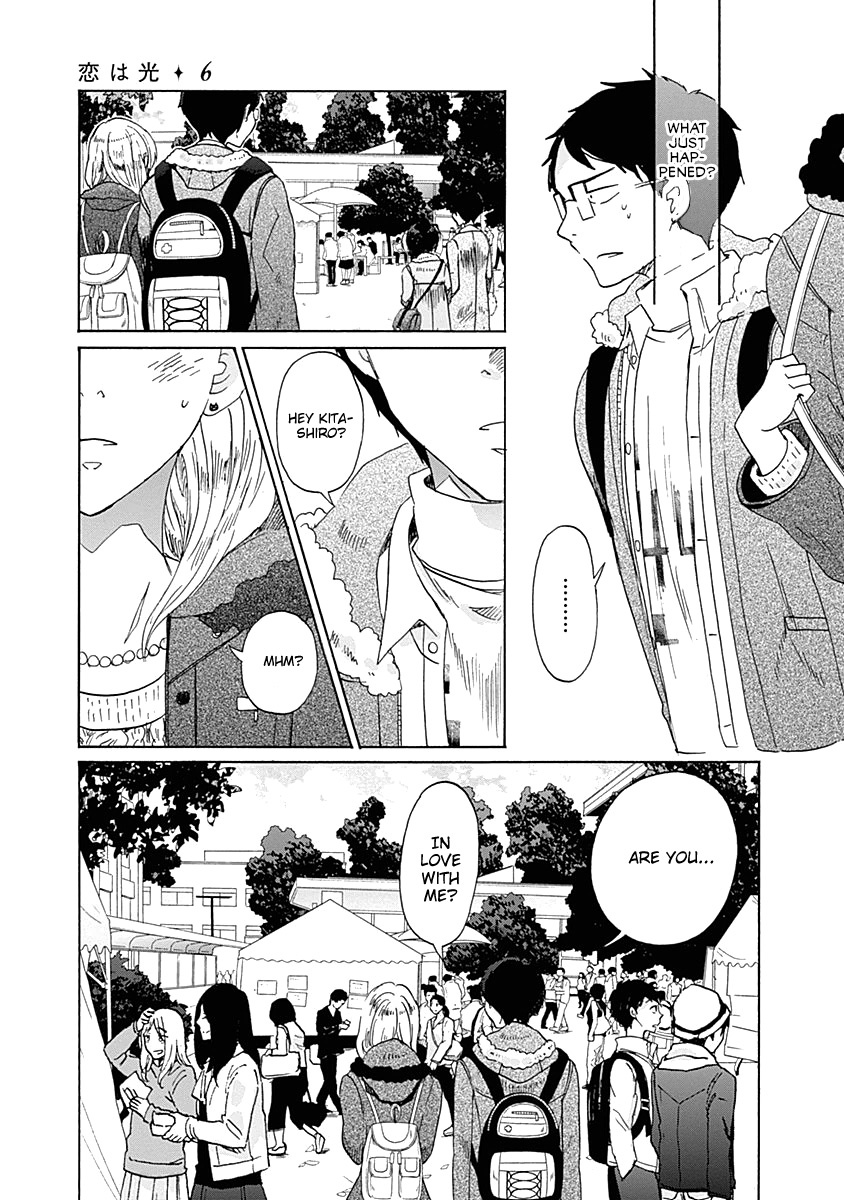 Koi Wa Hikari - Chapter 35: A Confession Comes Suddenly