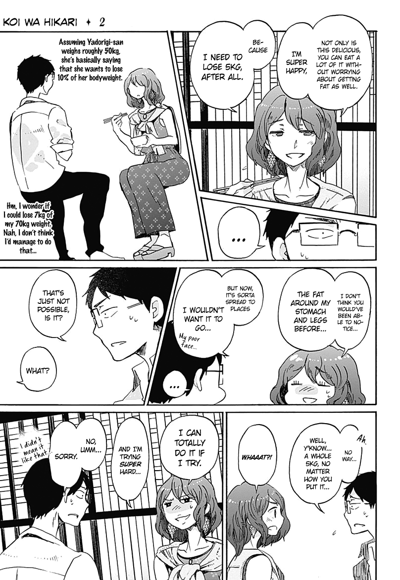 Koi Wa Hikari - Chapter 10: The Sparkling Yadorigi-San