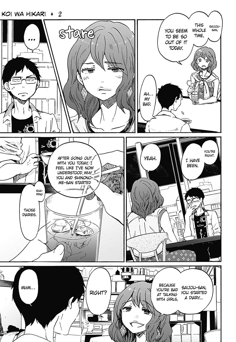 Koi Wa Hikari - Chapter 10: The Sparkling Yadorigi-San