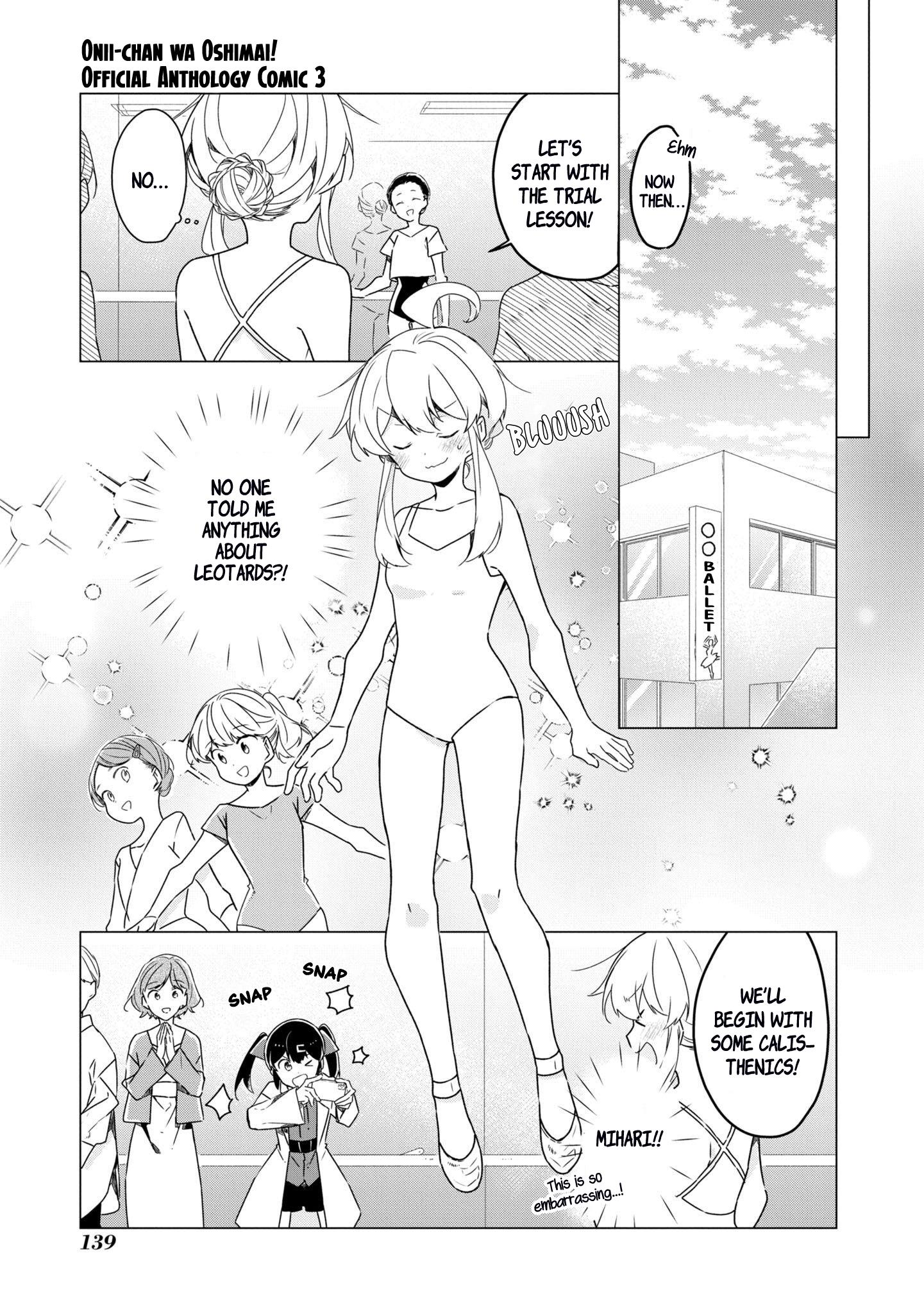 Onii-Chan Is Done For! Official Anthology Comic - Vol.3 Chapter 45: Mahiro And Ballet Class