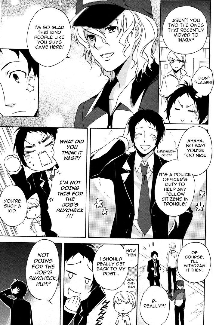 Persona 4 The Golden Adachi Touru Comic Anthology - Chapter 3 : Adachi-San S Part Time Jo