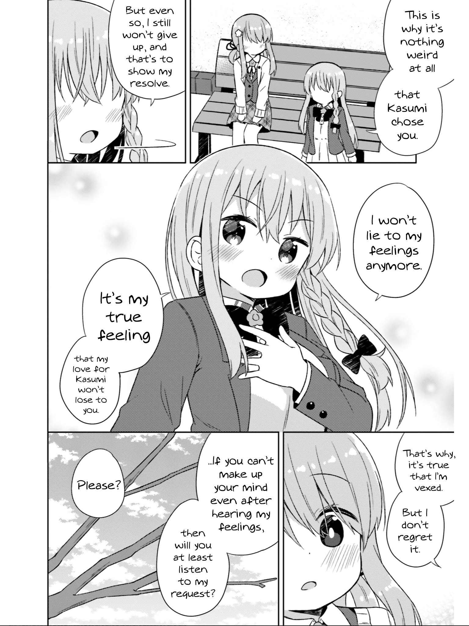 She Gets Girls Every Day. - Vol.5 Chapter 30: Moving Forward With No Hesitation