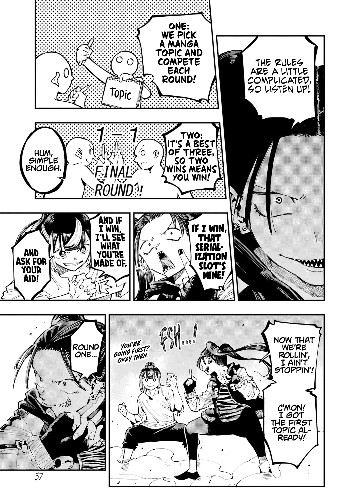 Dragon And Chameleon - Chapter 22: All-Out Manga Athlete Fight