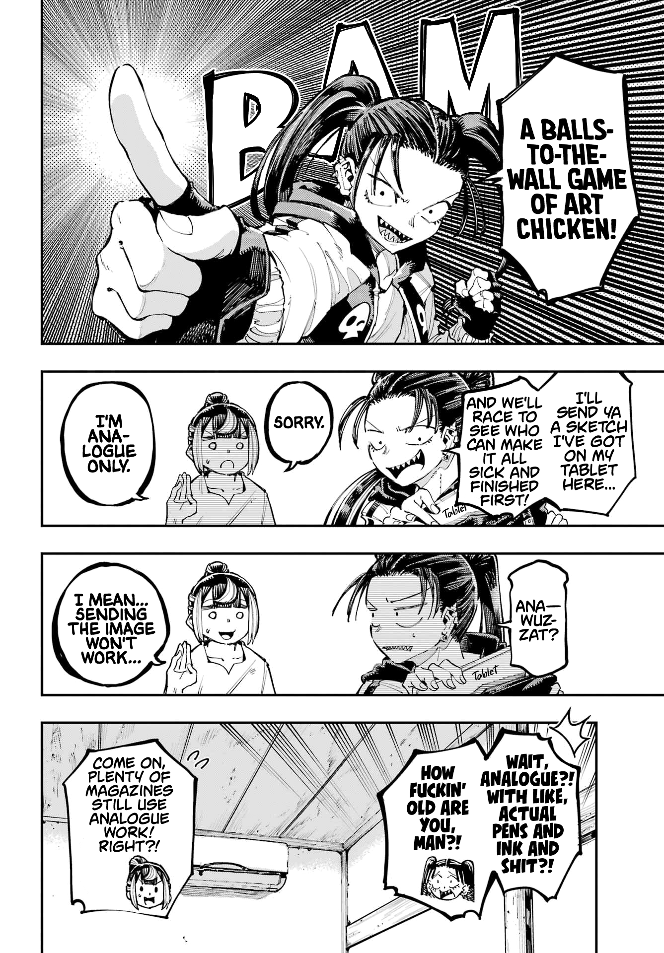 Dragon And Chameleon - Chapter 22: All-Out Manga Athlete Fight