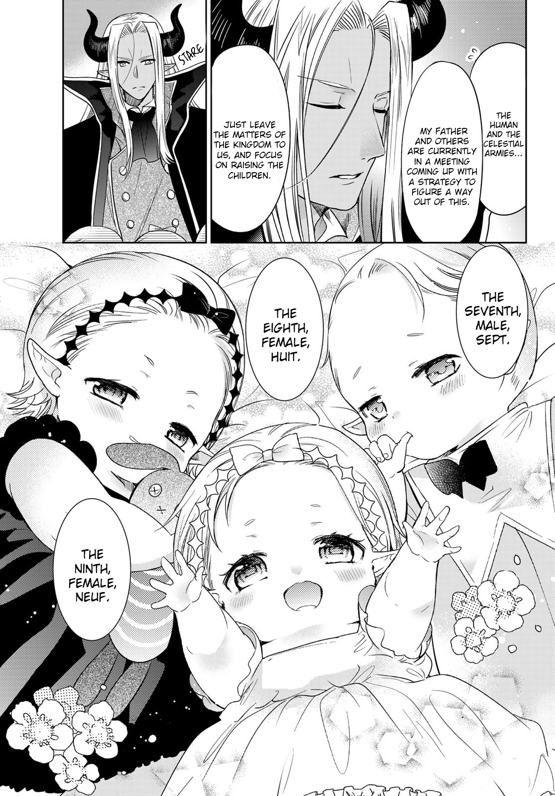 I Guess I Became The Mother Of The Great Demon King's 10 Children In Another World - Vol.8 Chapter 28: A Scary “Thing” At The Demon Lord’s Castle