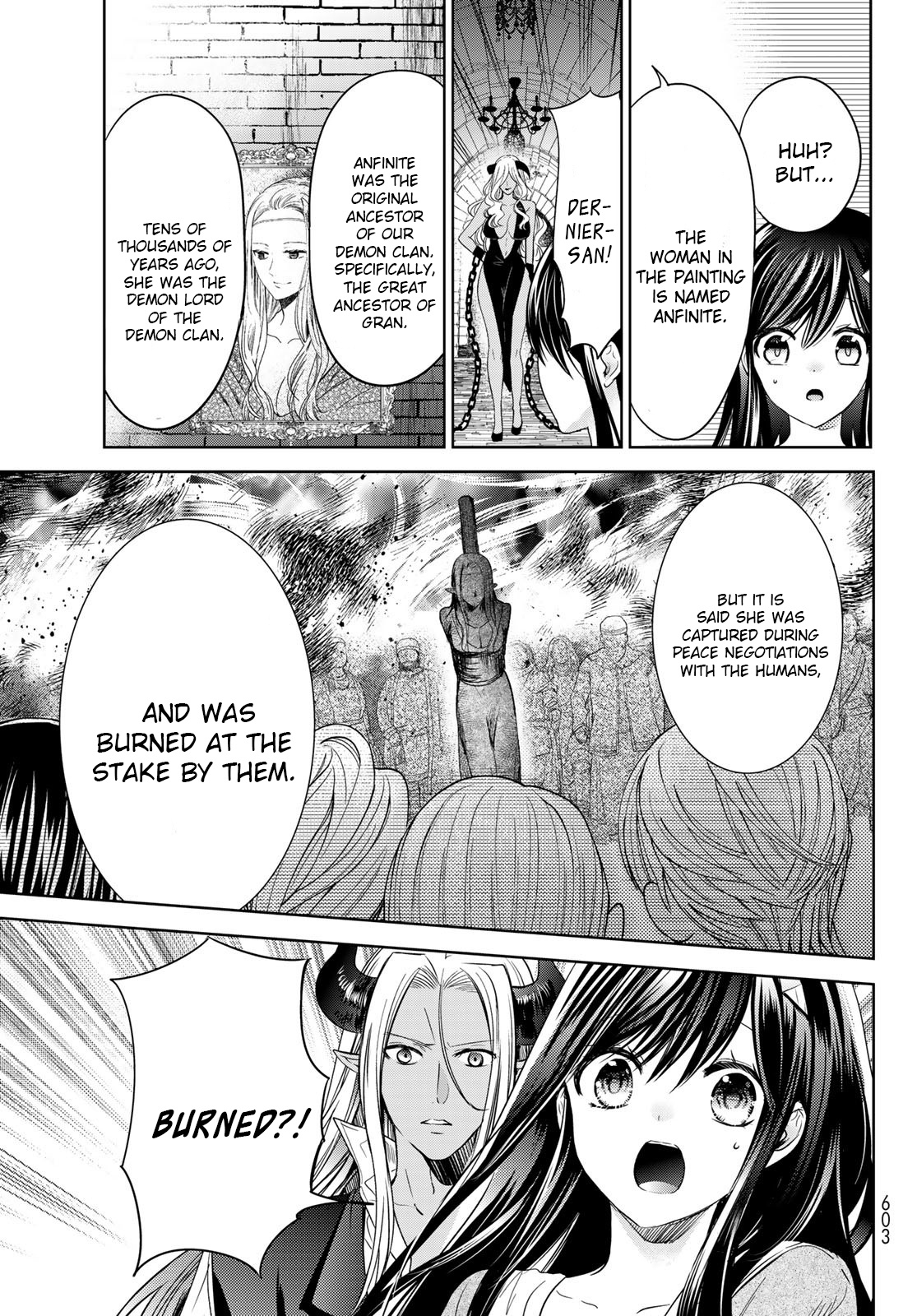 I Guess I Became The Mother Of The Great Demon King's 10 Children In Another World - Vol.8 Chapter 28: A Scary “Thing” At The Demon Lord’s Castle