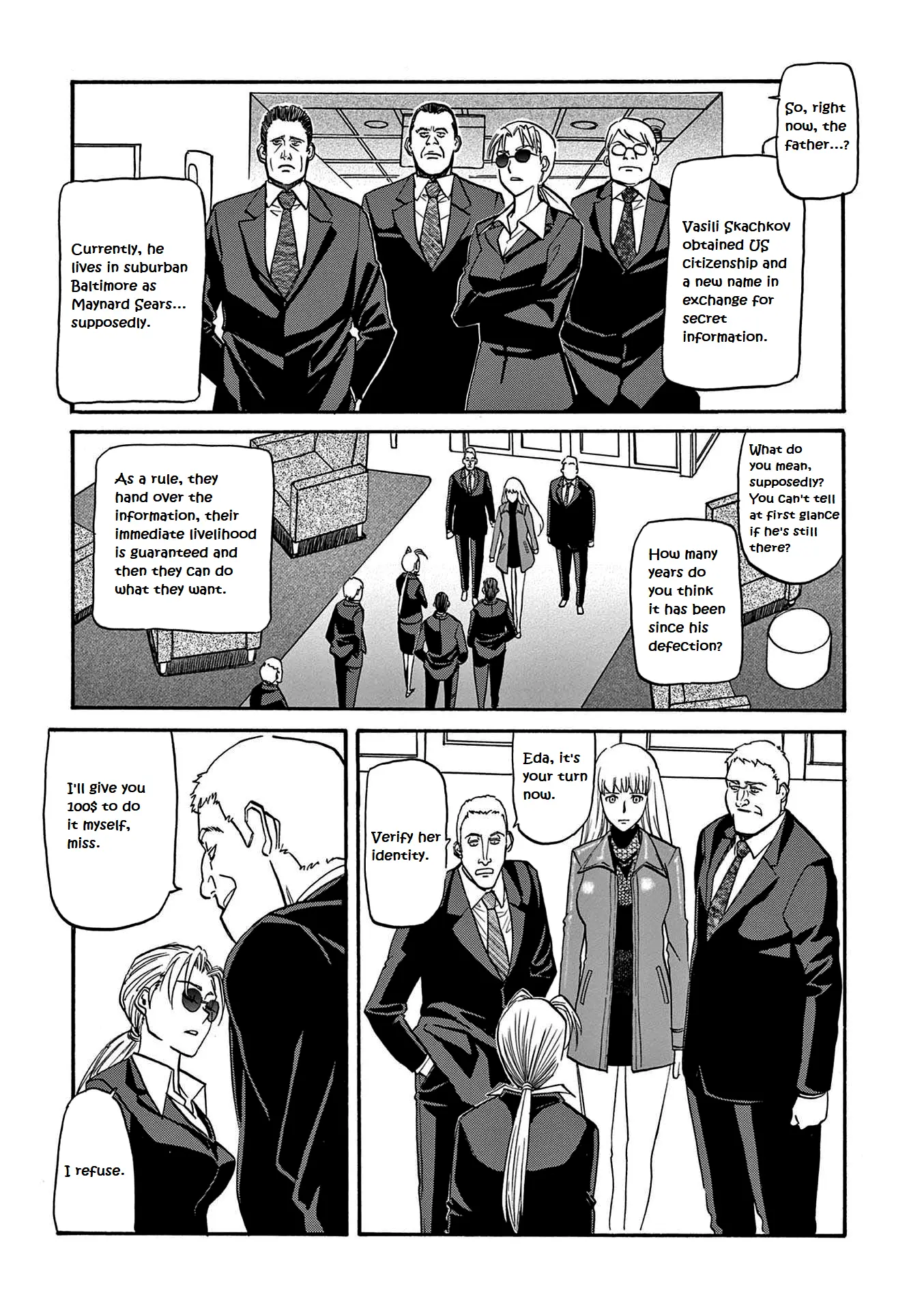 Black Lagoon: Eda Initial Stage - Vol.3 Chapter 16: The Spy Who Came In From Cold - Part 1