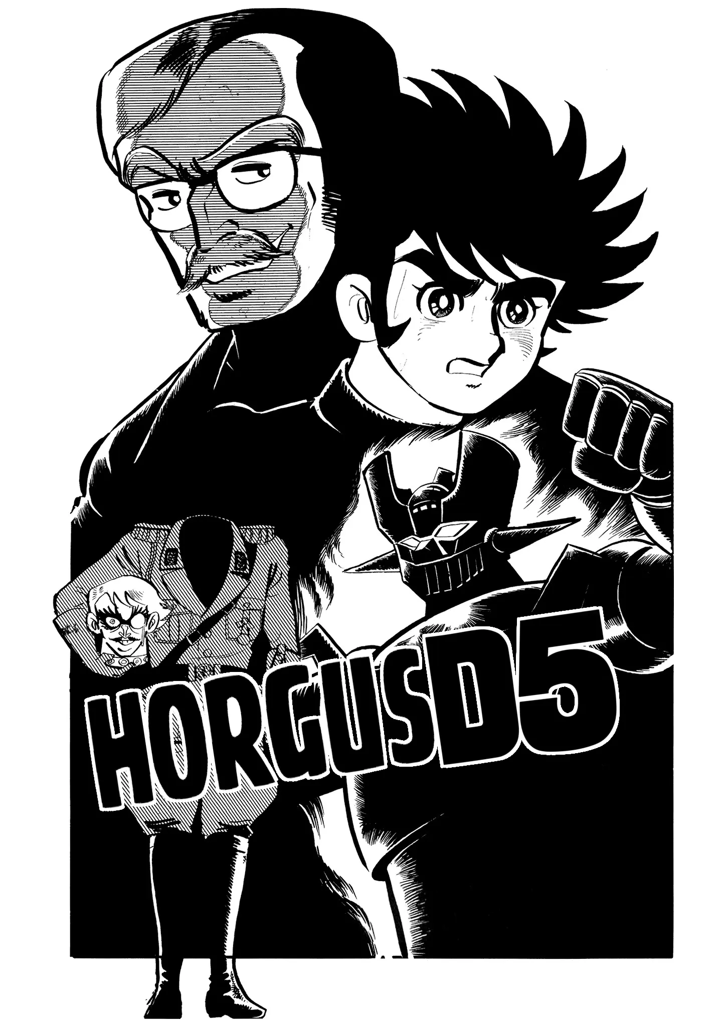 Mazinger Z - Vol.2 Chapter 9: Horgus D5.