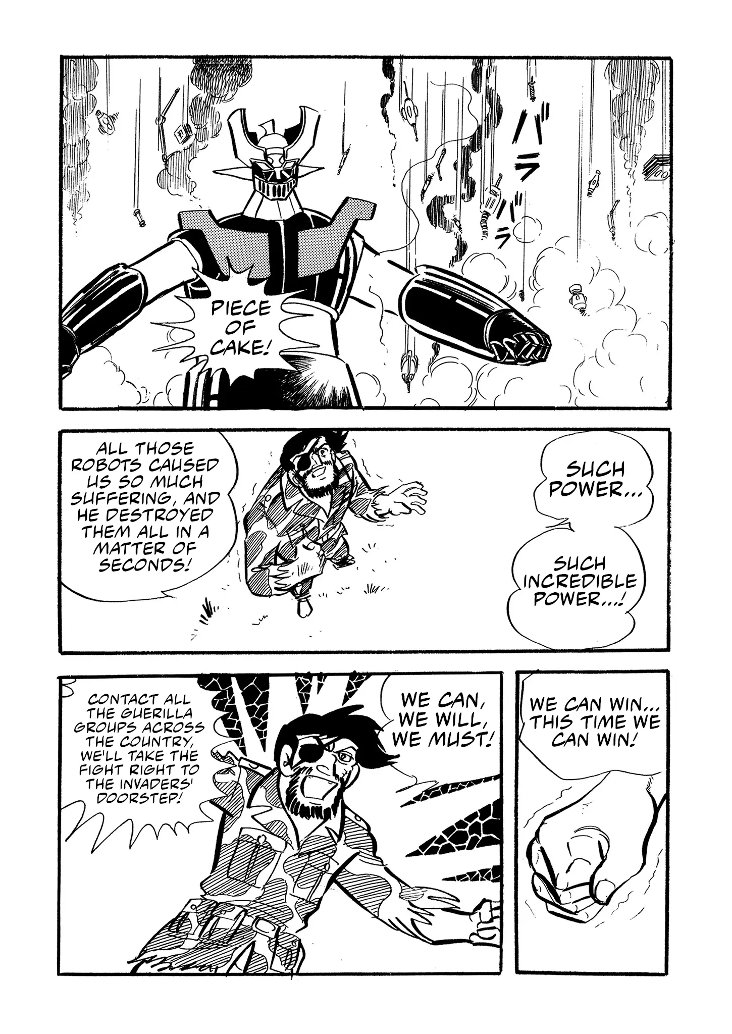 Mazinger Z - Vol.3 Chapter 15: The Liberation Front!