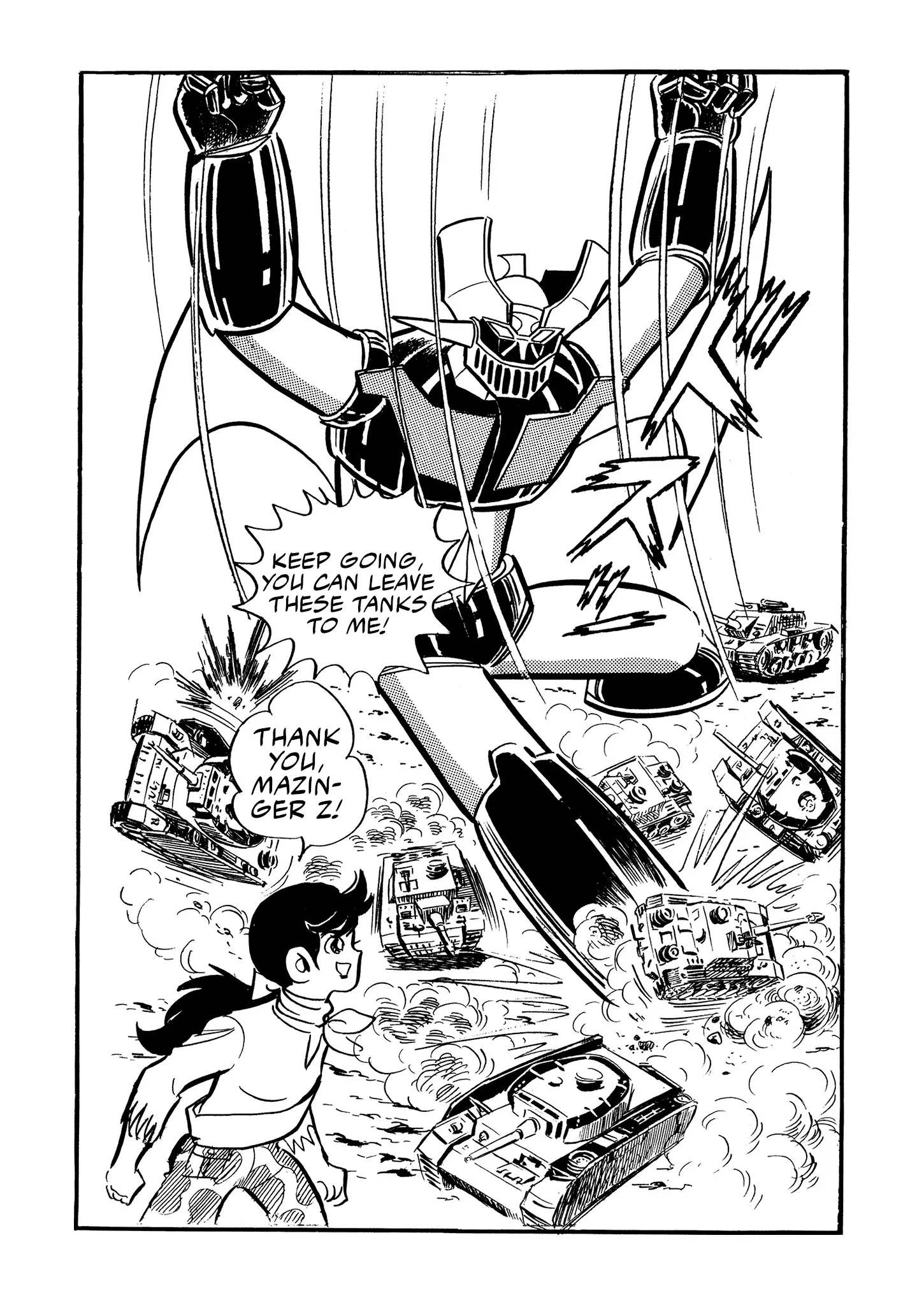 Mazinger Z - Vol.3 Chapter 15: The Liberation Front!