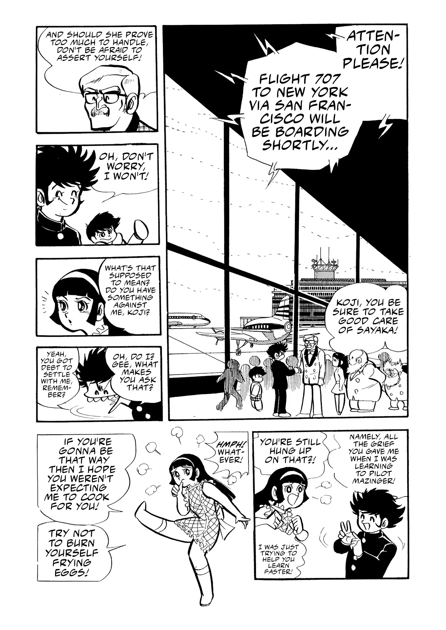 Mazinger Z - Vol.1 Chapter 3: Deimos F3, The Bastard Son Of Satan!