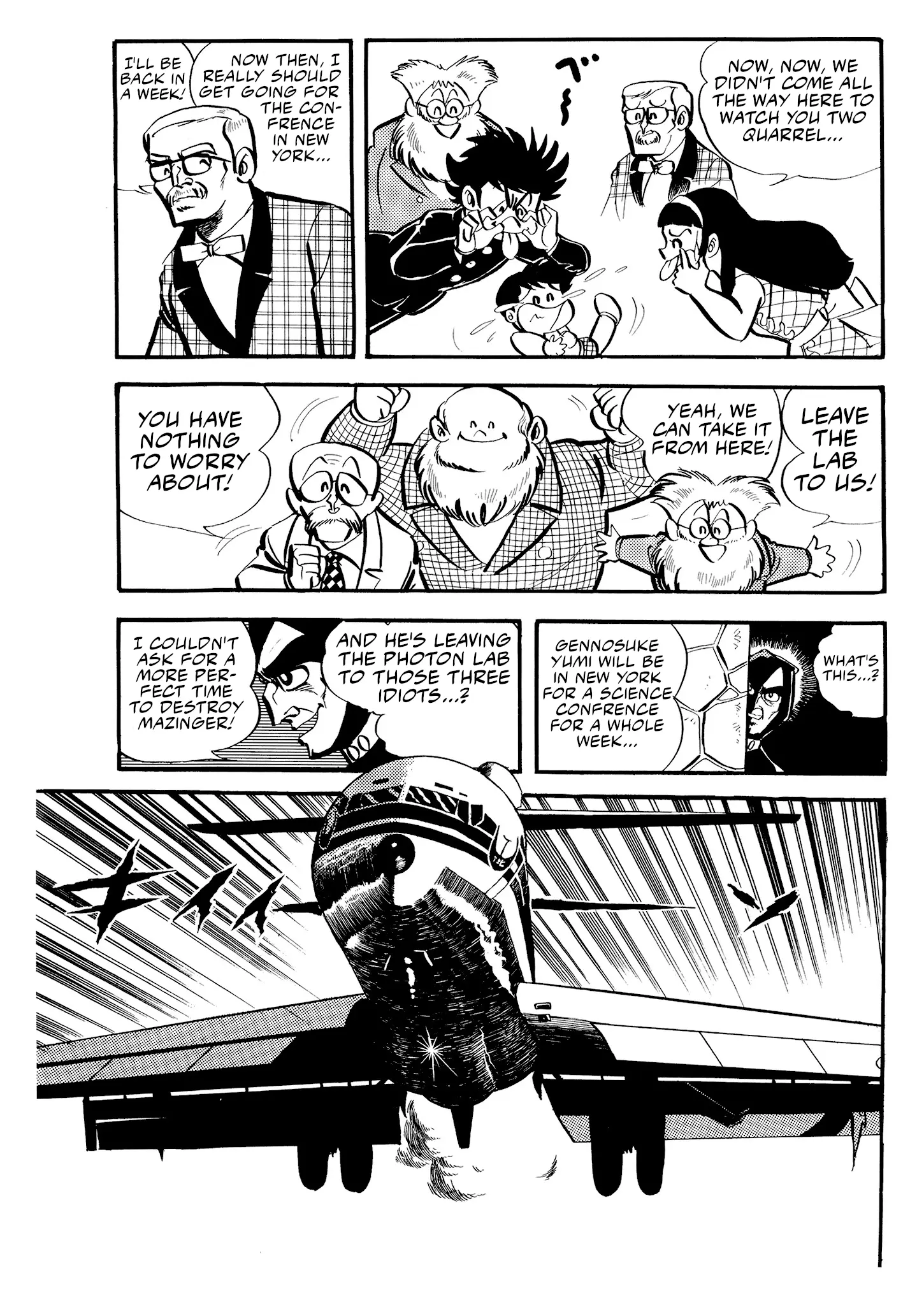 Mazinger Z - Vol.1 Chapter 3: Deimos F3, The Bastard Son Of Satan!