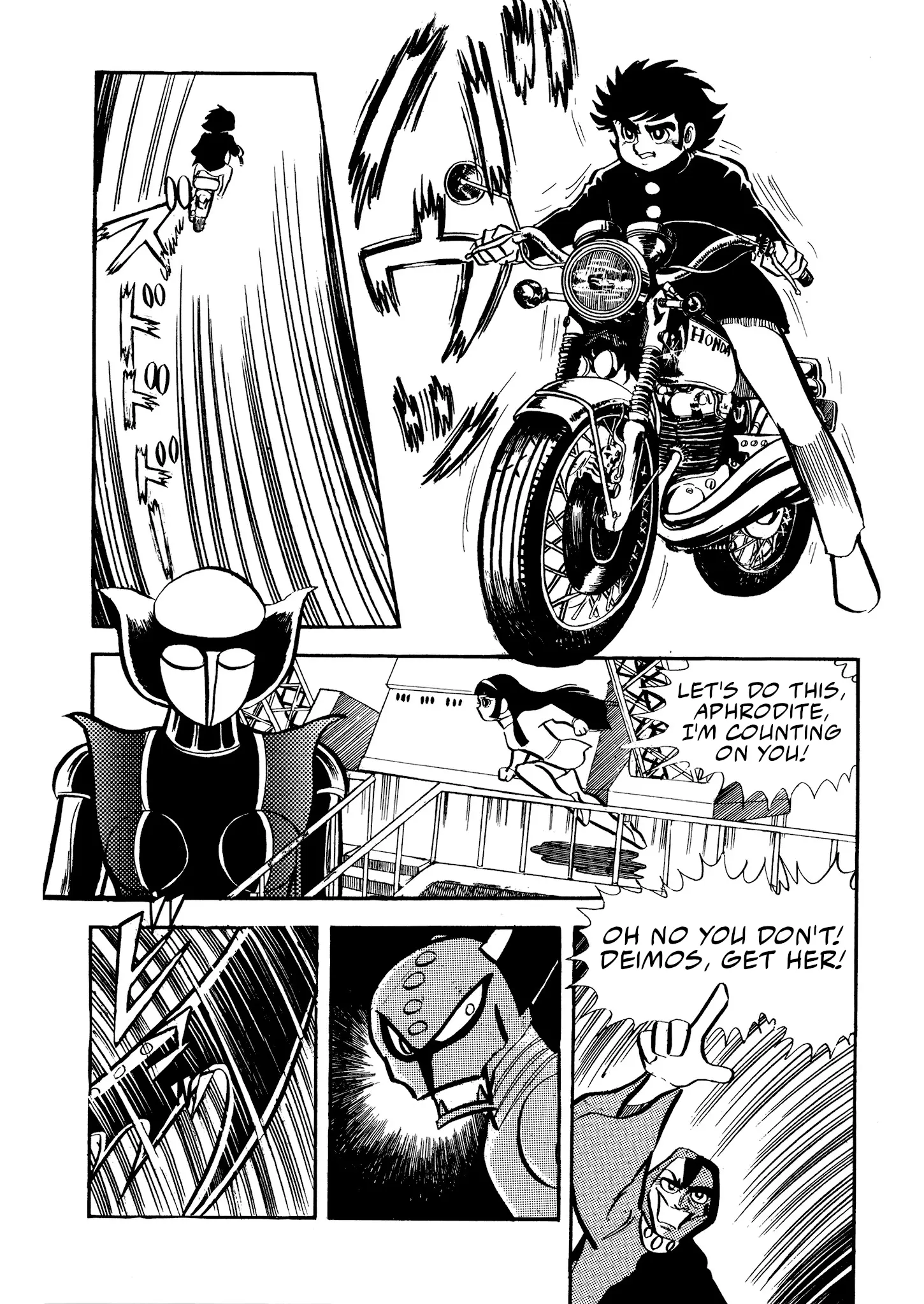 Mazinger Z - Vol.1 Chapter 3: Deimos F3, The Bastard Son Of Satan!