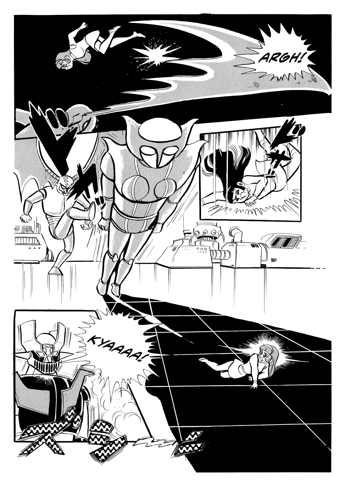 Mazinger Z - Vol.1 Chapter 3: Deimos F3, The Bastard Son Of Satan!