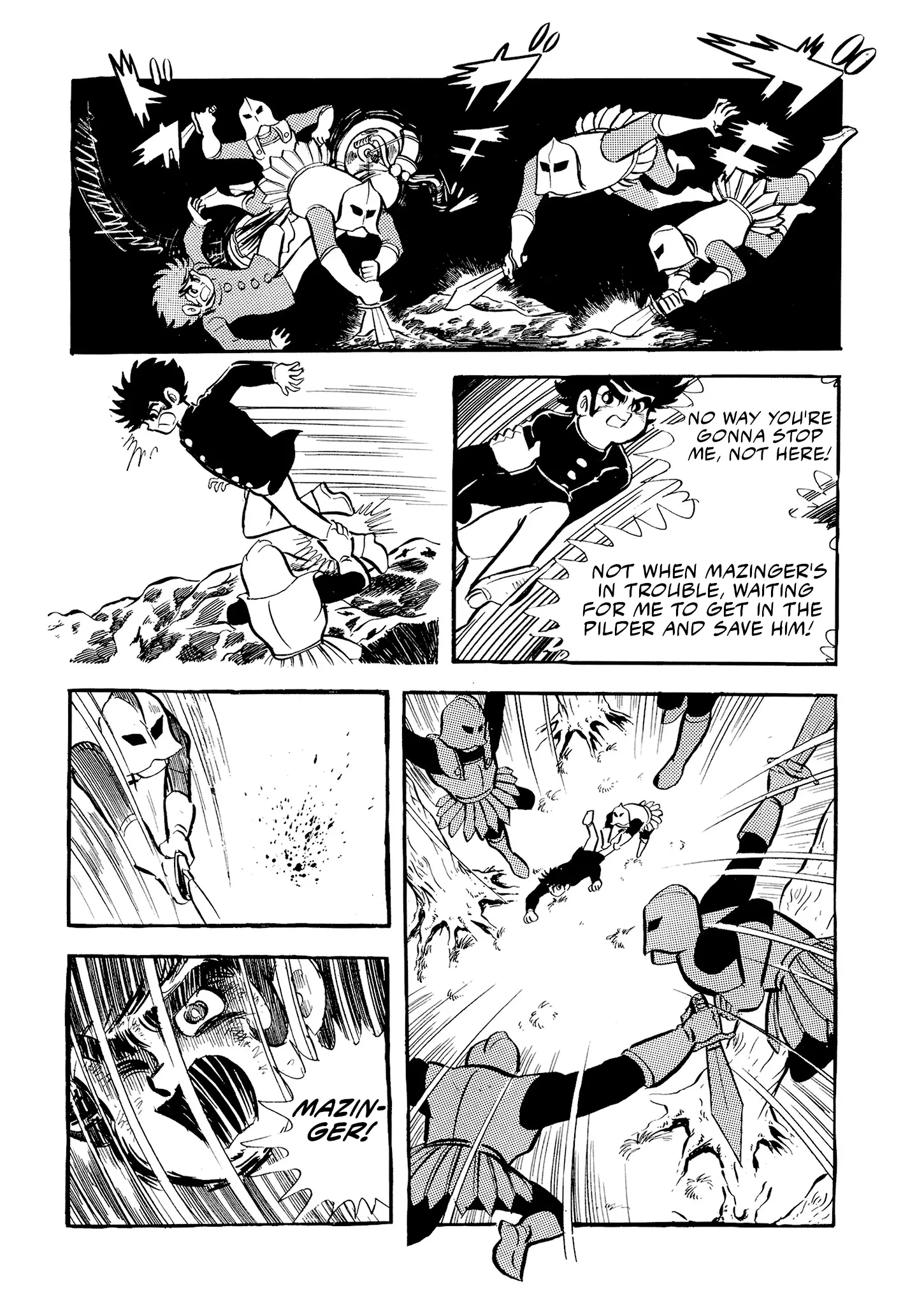 Mazinger Z - Vol.1 Chapter 3: Deimos F3, The Bastard Son Of Satan!