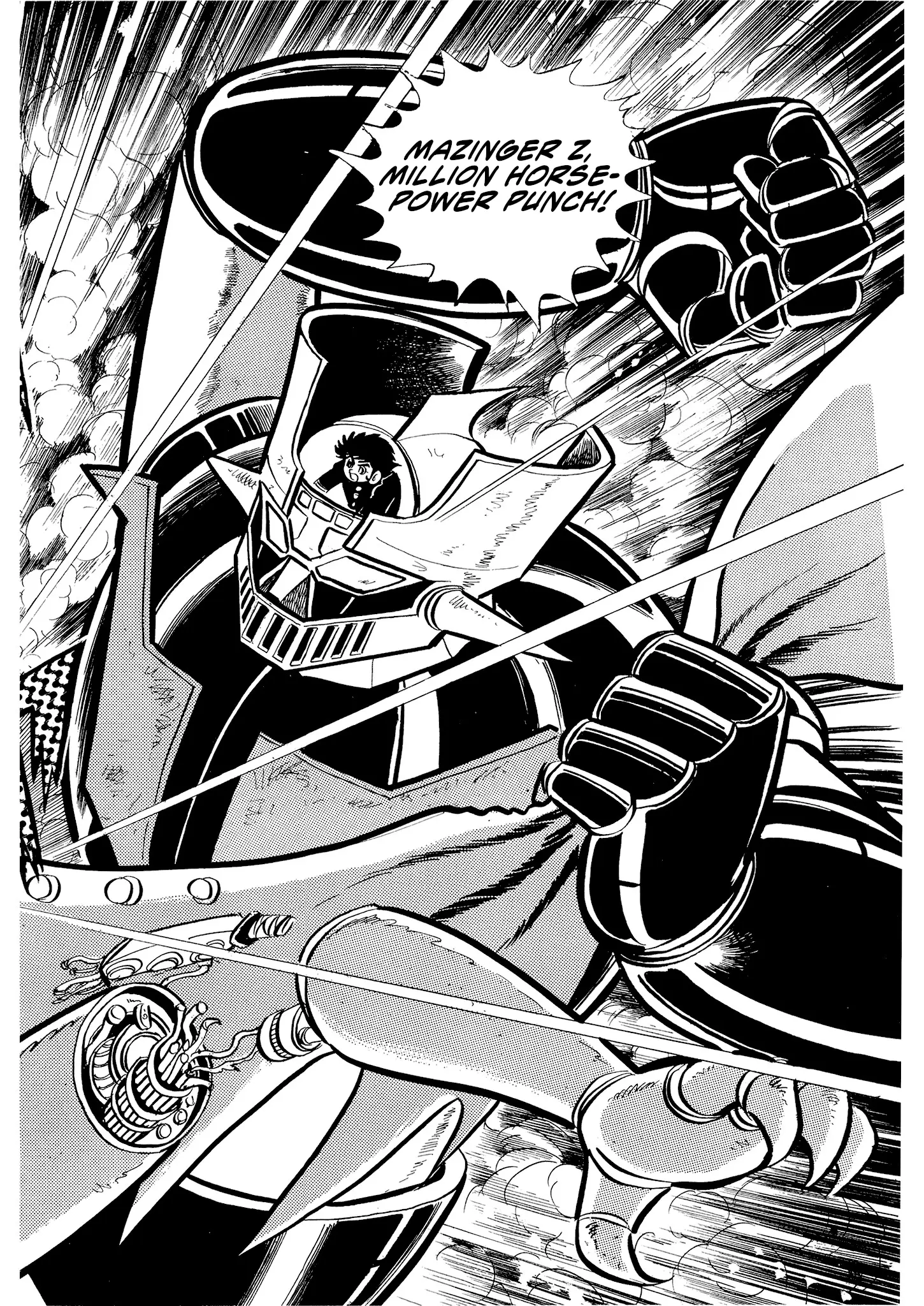 Mazinger Z - Vol.1 Chapter 3: Deimos F3, The Bastard Son Of Satan!