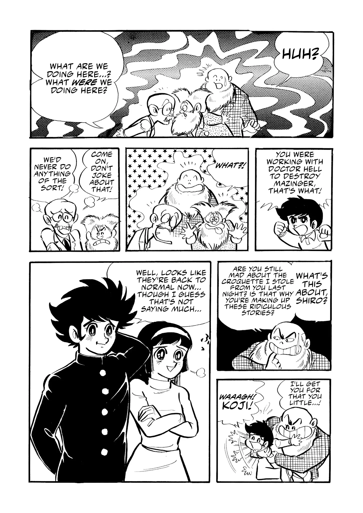 Mazinger Z - Vol.1 Chapter 3: Deimos F3, The Bastard Son Of Satan!