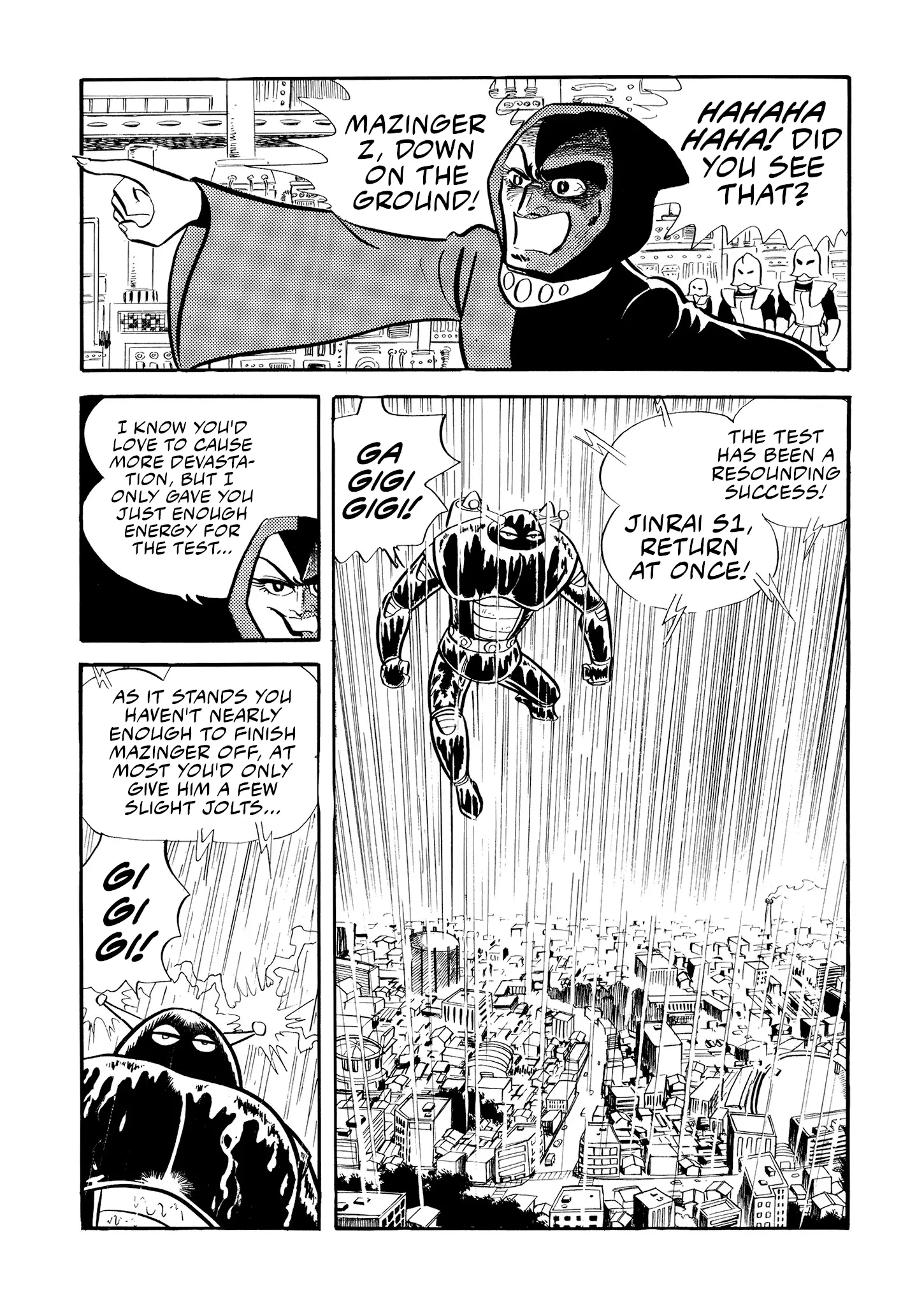 Mazinger Z - Vol.2 Chapter 8: Jinrai S1.