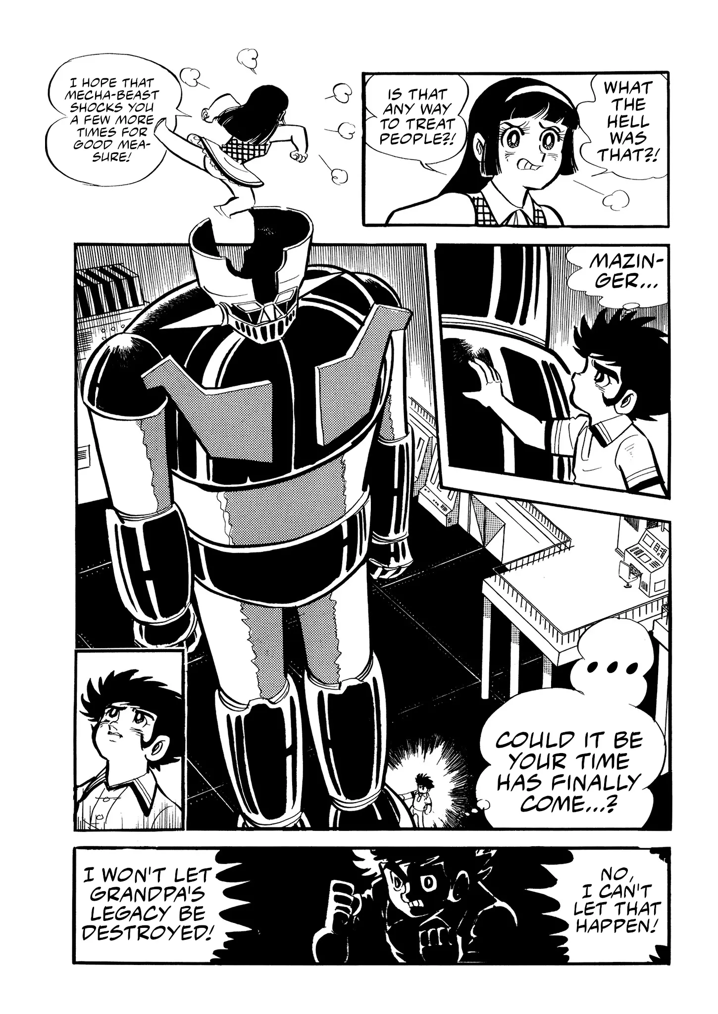 Mazinger Z - Vol.2 Chapter 8: Jinrai S1.