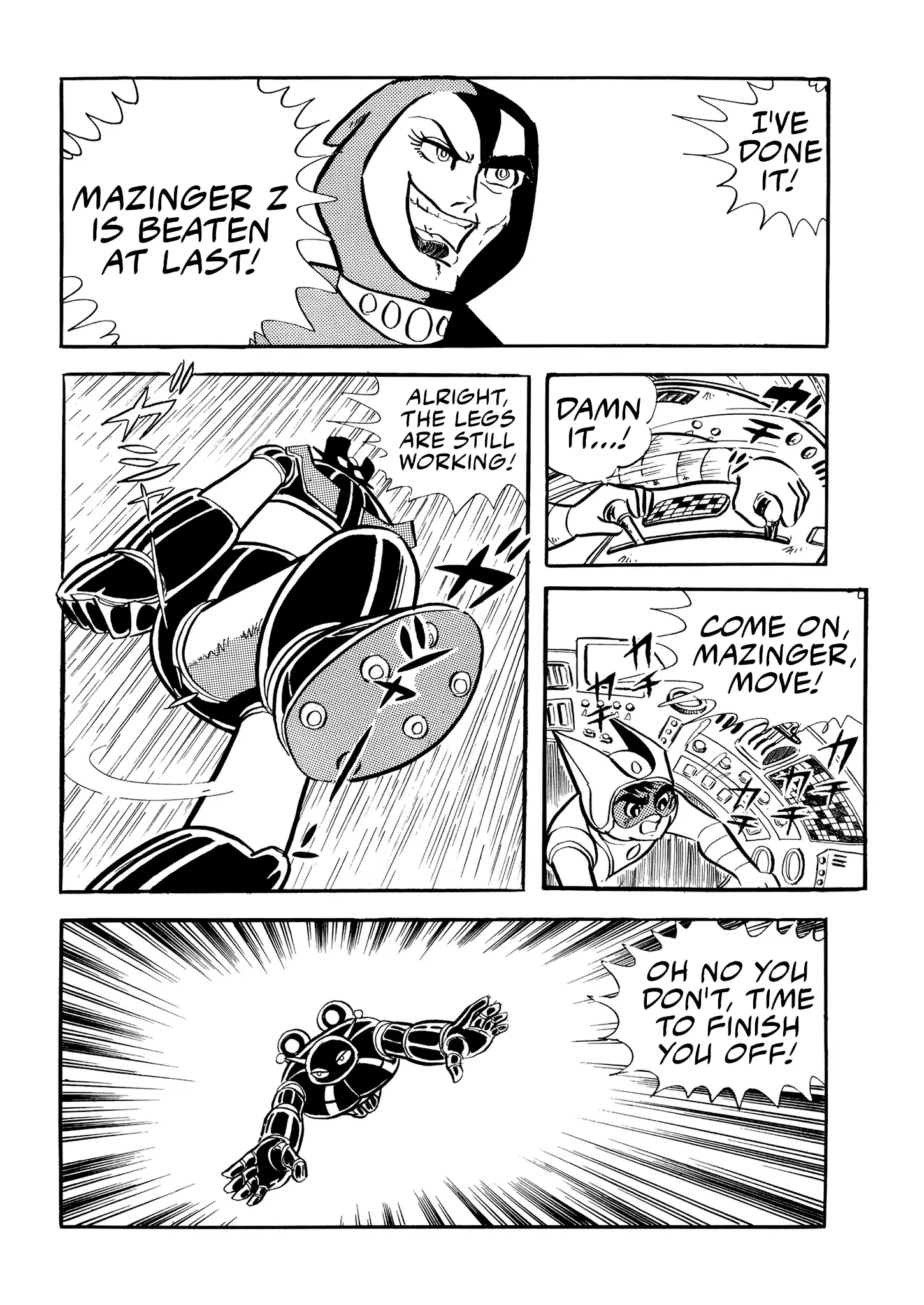 Mazinger Z - Vol.2 Chapter 8: Jinrai S1.