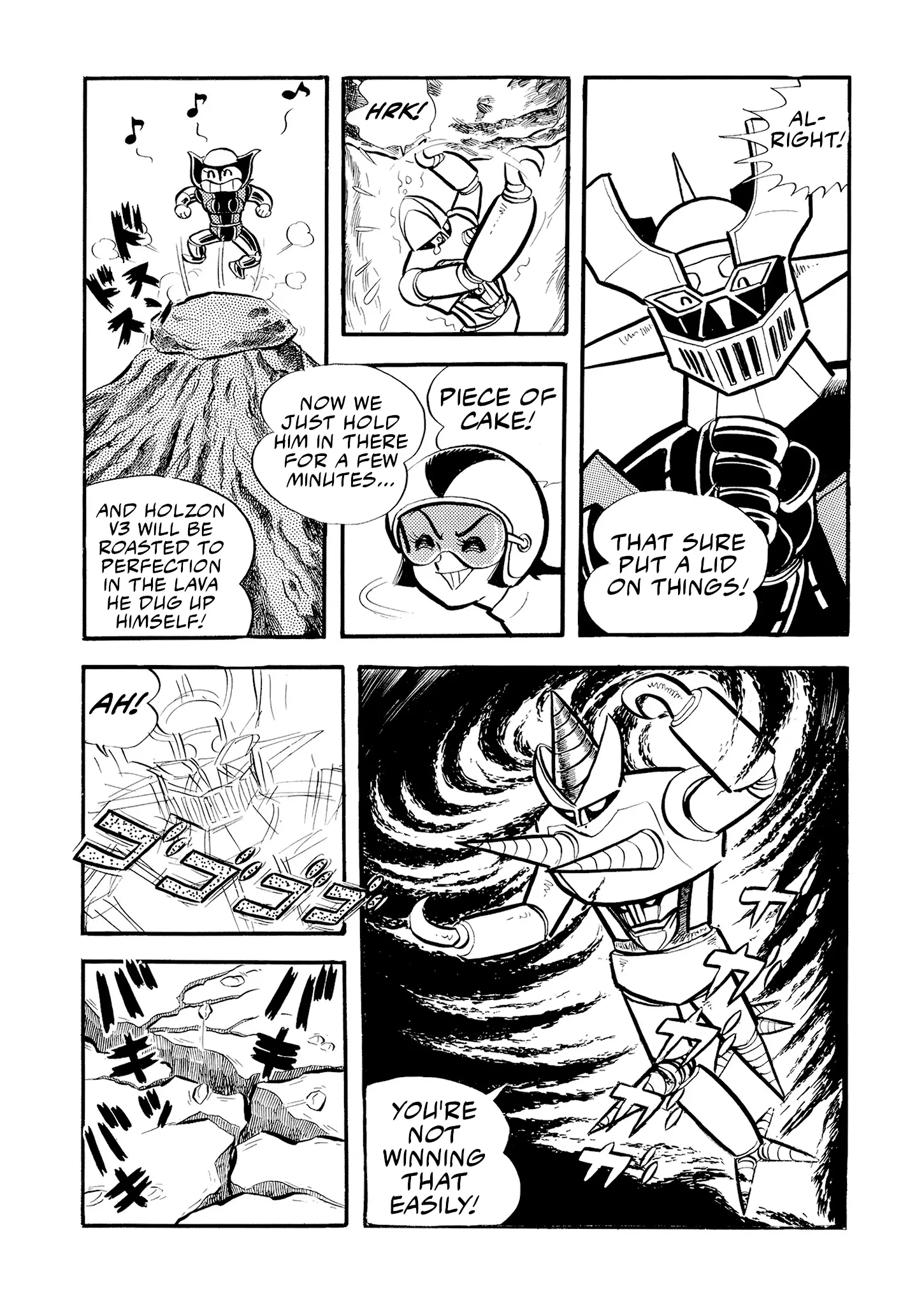 Mazinger Z - Vol.1 Chapter 7: Holzon V3.