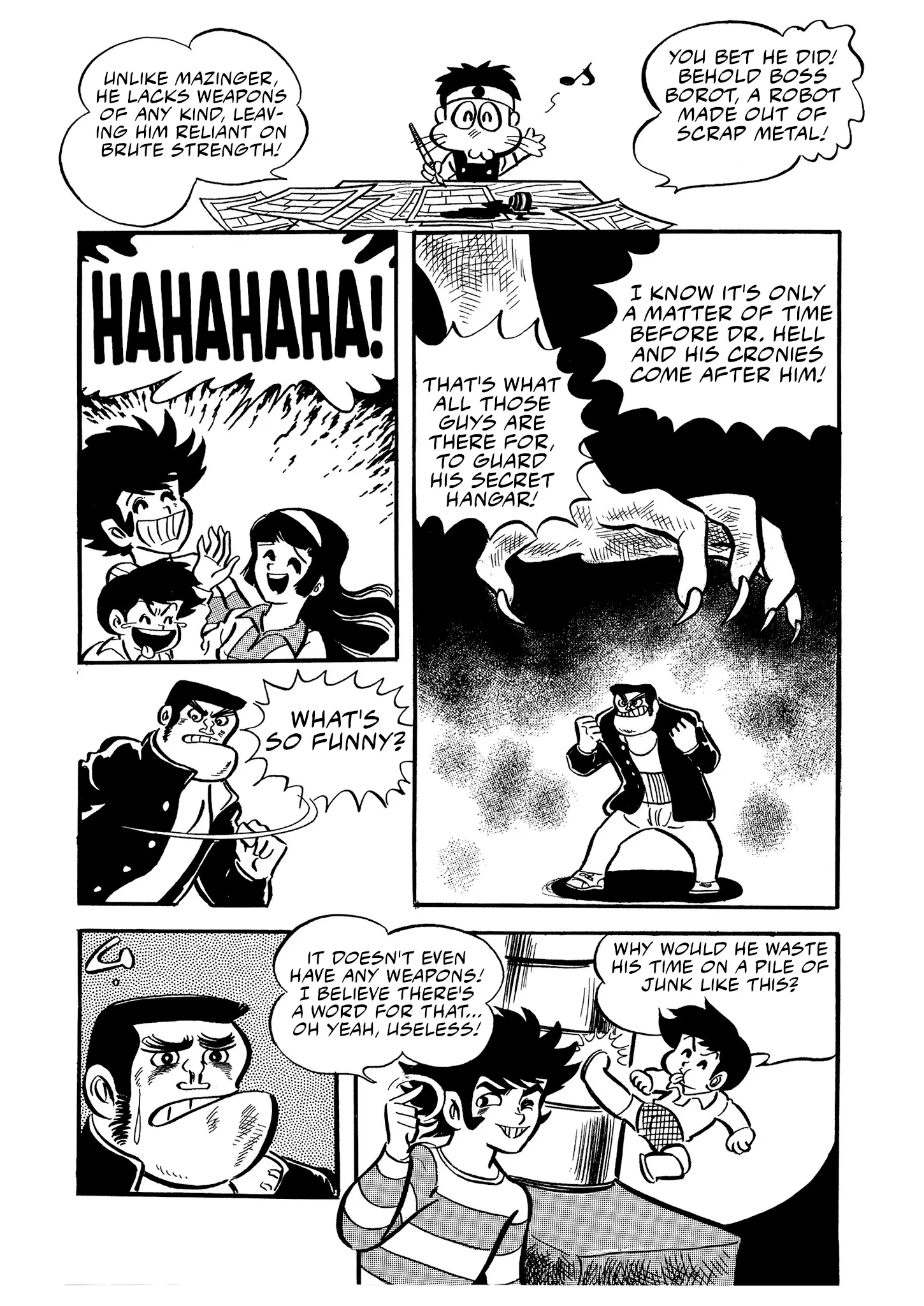 Mazinger Z - Vol.3 Chapter 14: Enter Boss Borot.