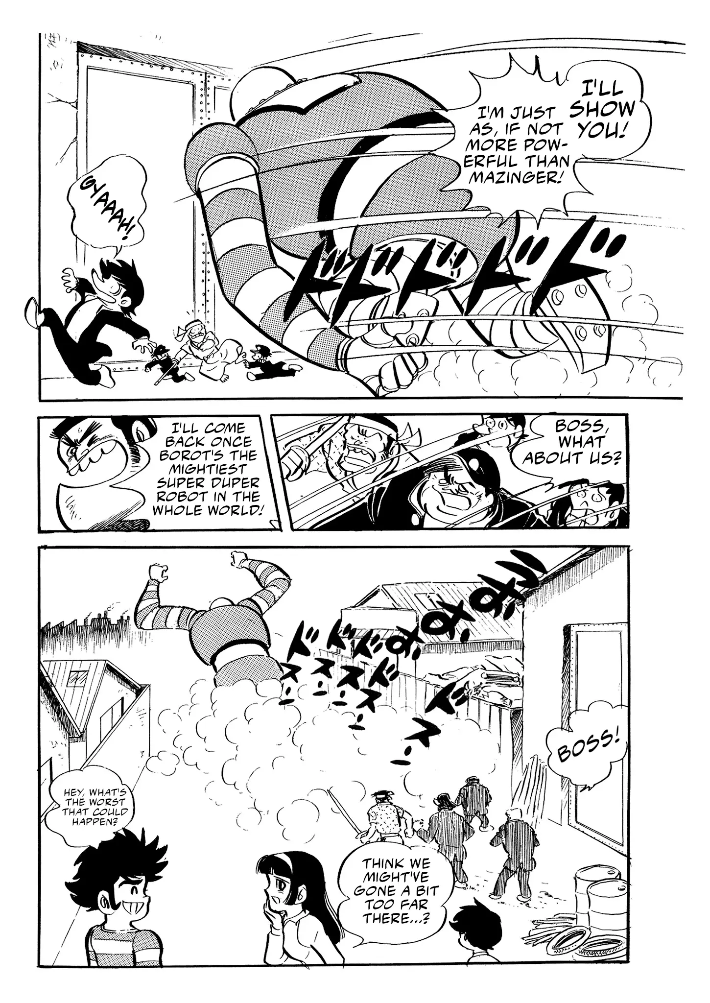 Mazinger Z - Vol.3 Chapter 14: Enter Boss Borot.