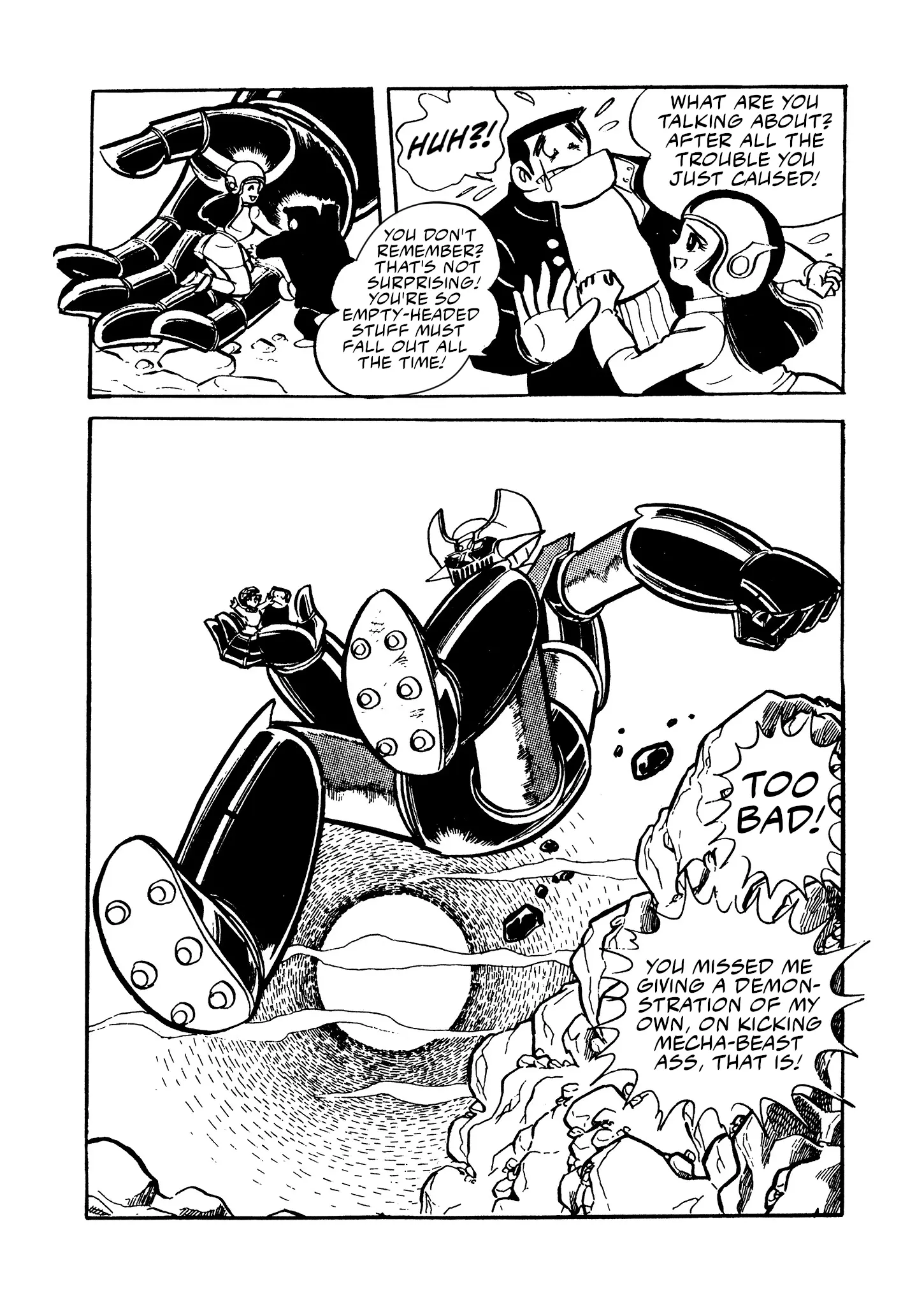 Mazinger Z - Vol.3 Chapter 14: Enter Boss Borot.