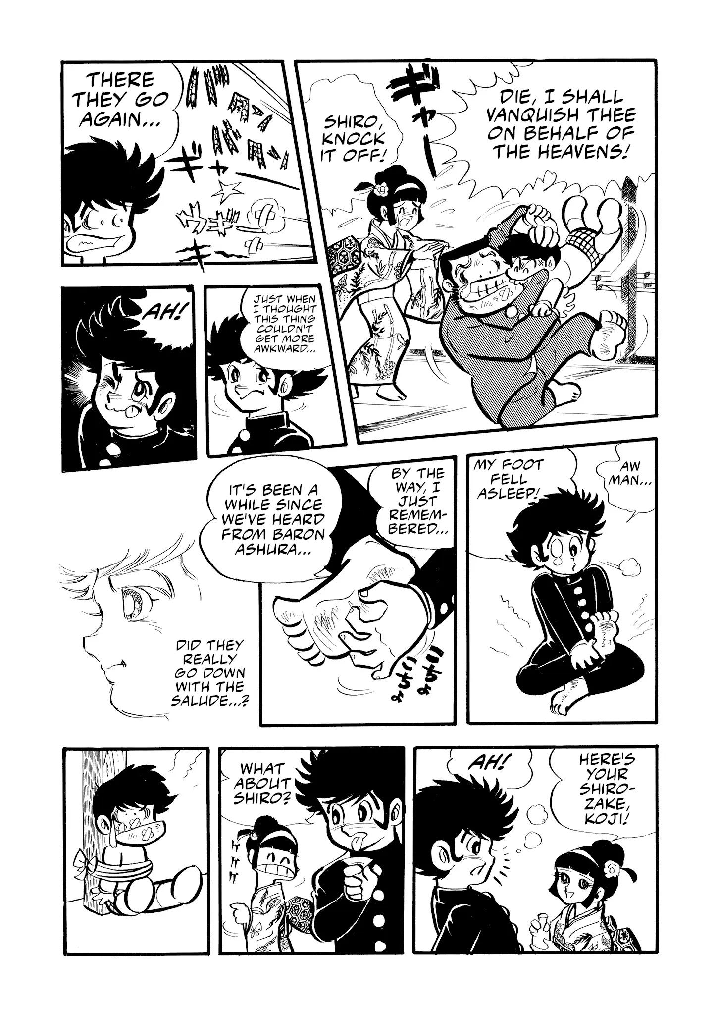 Mazinger Z - Vol.1 Chapter 5: The Flying Demon, Deviler X1!