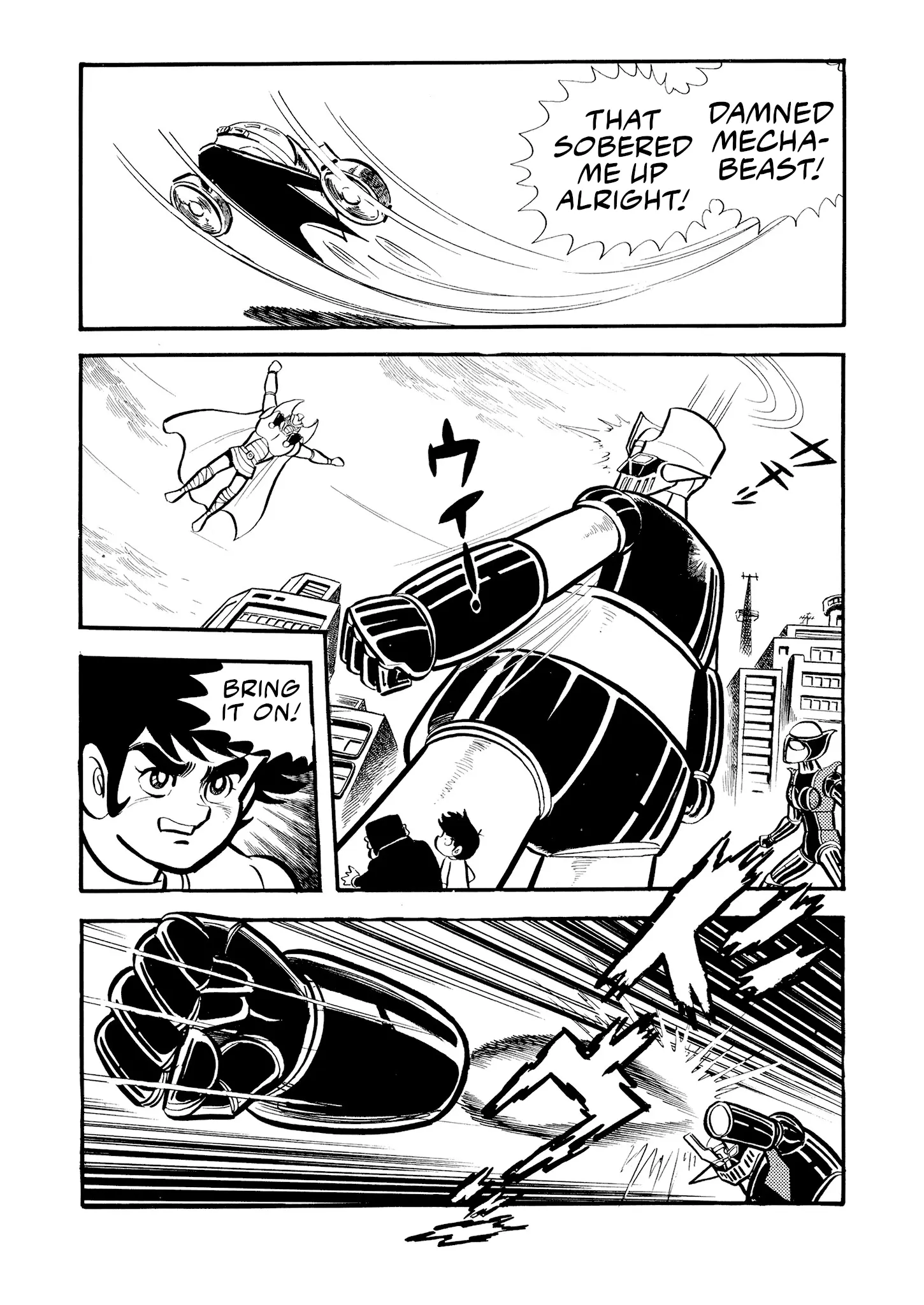 Mazinger Z - Vol.1 Chapter 5: The Flying Demon, Deviler X1!