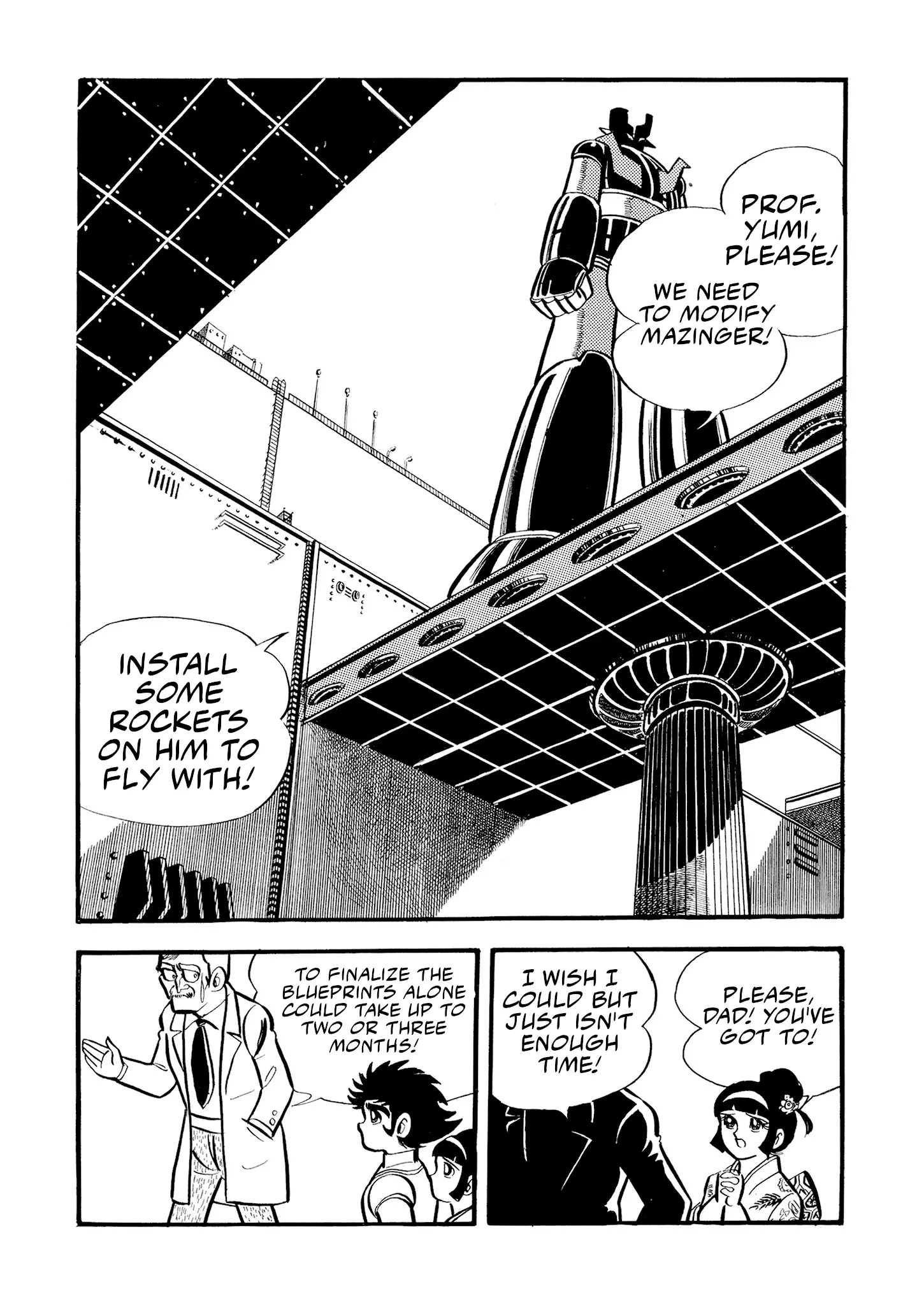 Mazinger Z - Vol.1 Chapter 5: The Flying Demon, Deviler X1!