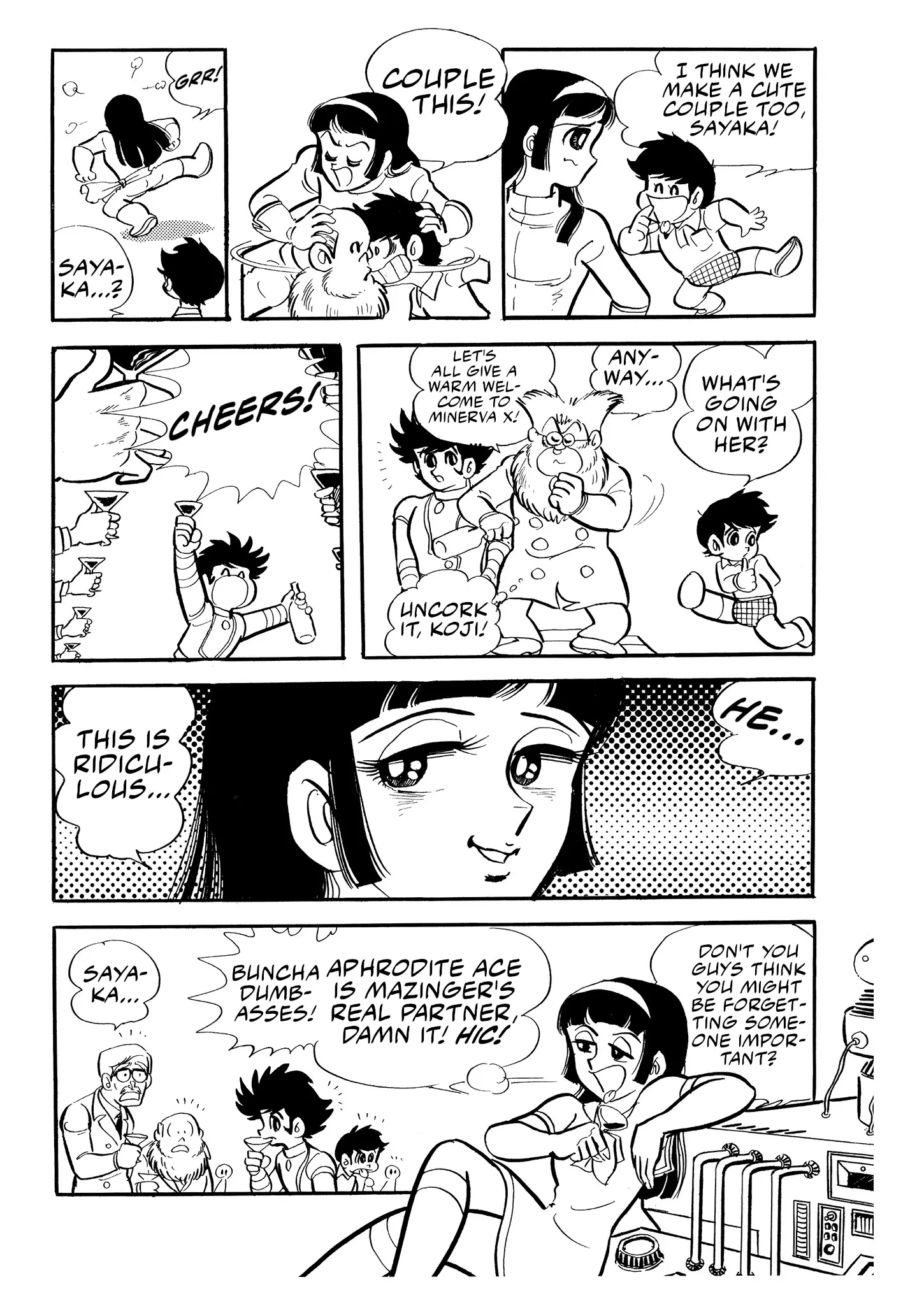 Mazinger Z - Vol.2 Chapter 11: Minerva X.