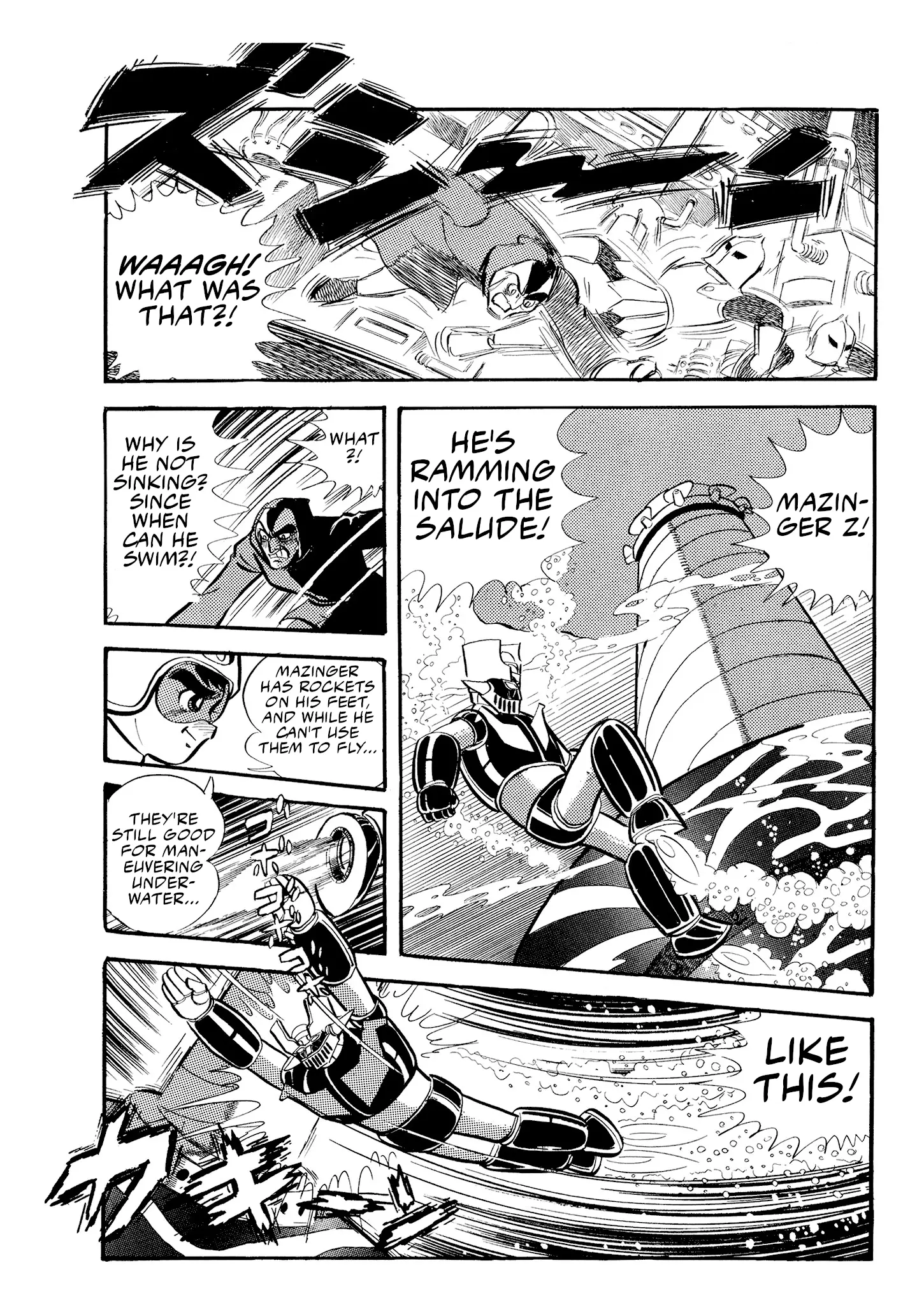 Mazinger Z - Vol.1 Chapter 4: The Rolling Rampage!